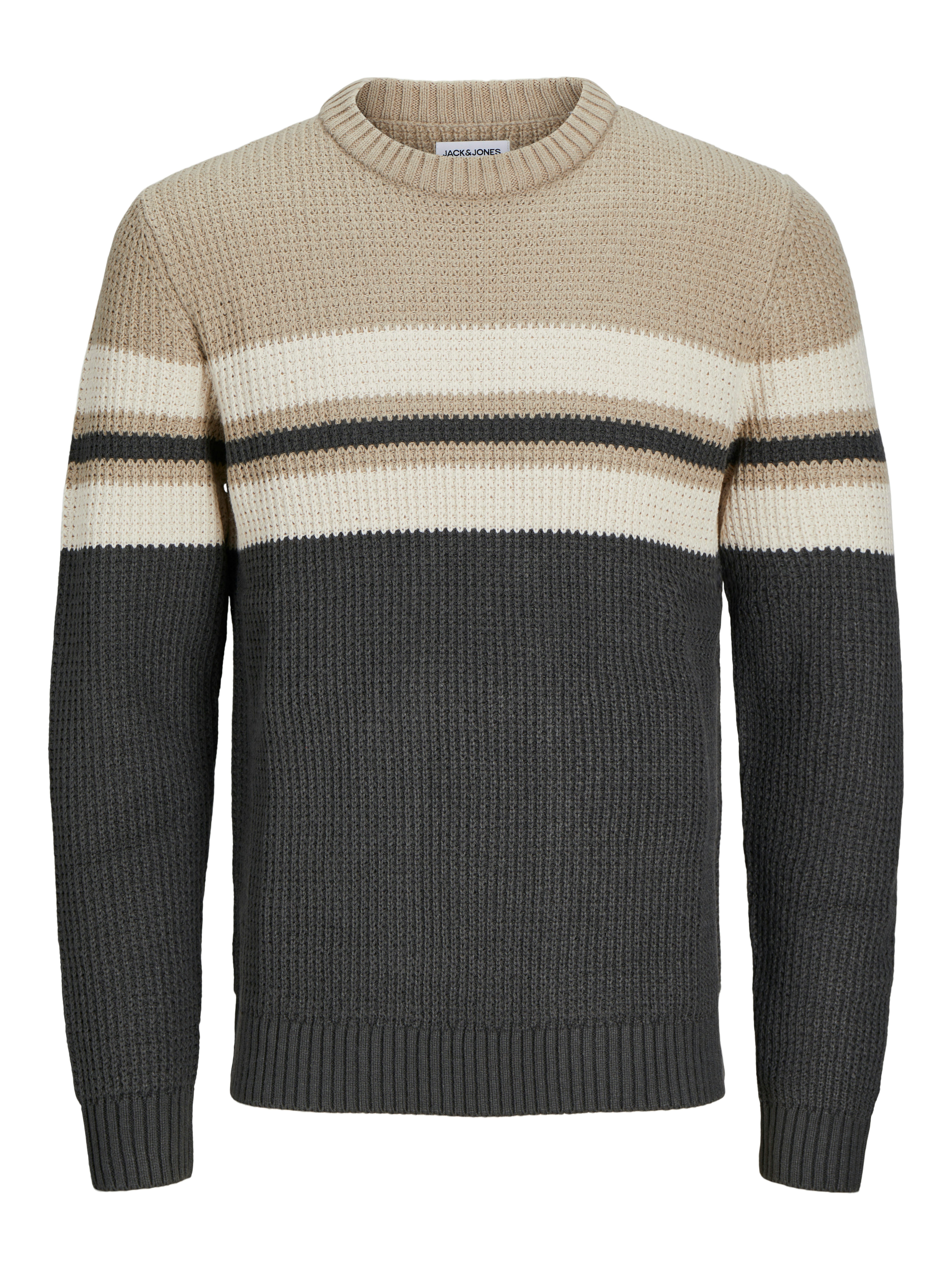 Jack & Jones Trui met ronde hals JJSANDER KNIT CREW NECK