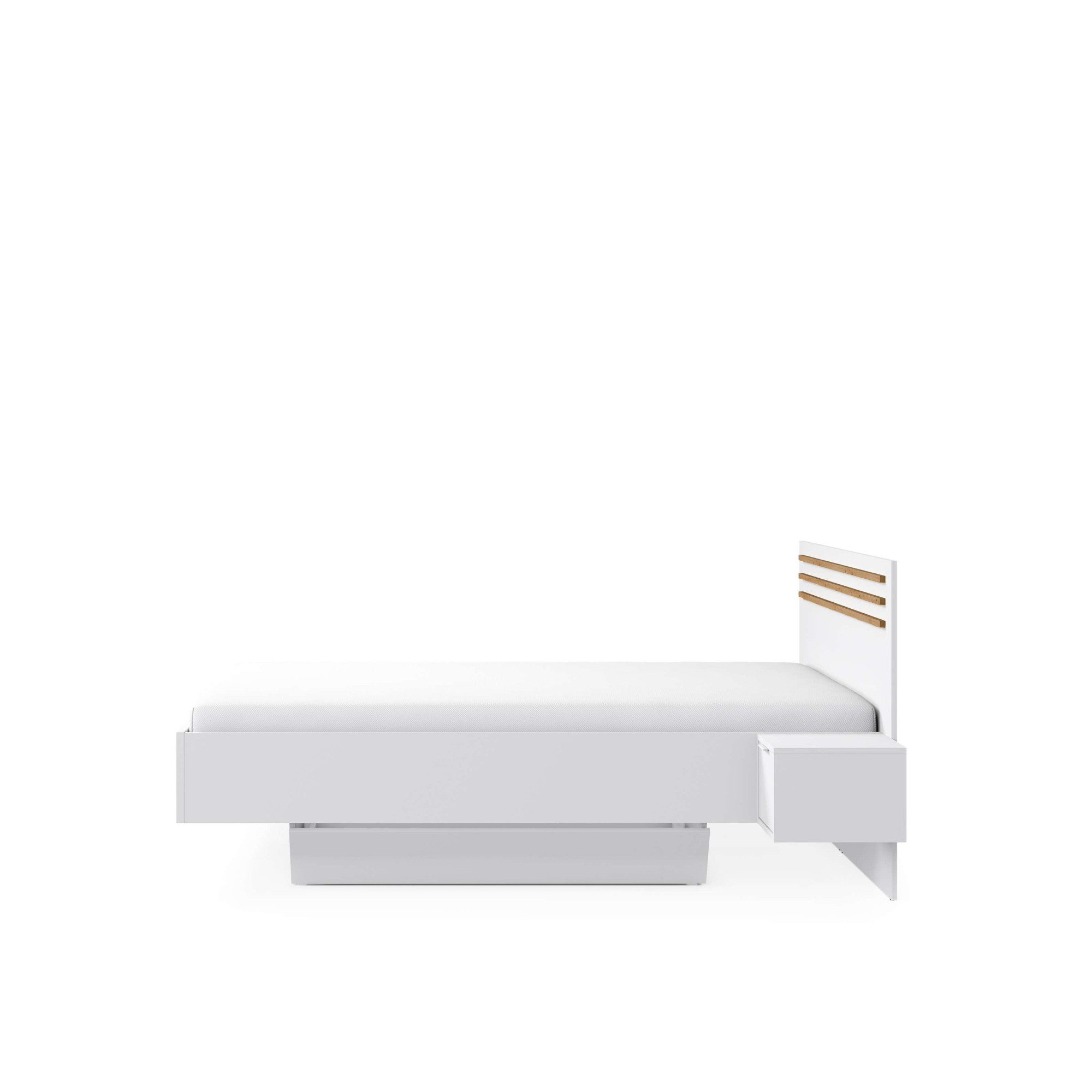 Home affaire Bed rame Calera met twee nachtkastjes (slaapoppervlak 180x200 cm) (set)