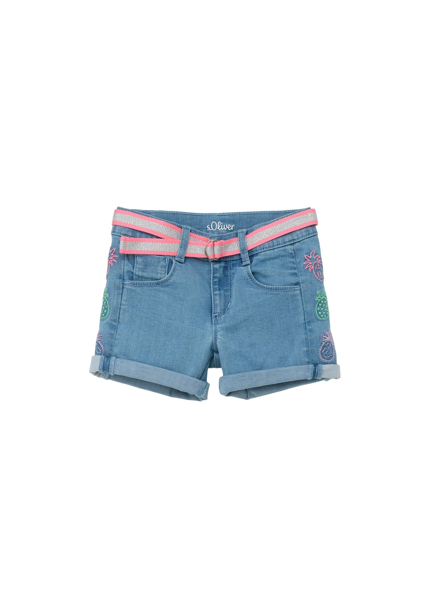 S.Oliver RED LABEL Junior Jeansshort In five-pocketsstijl