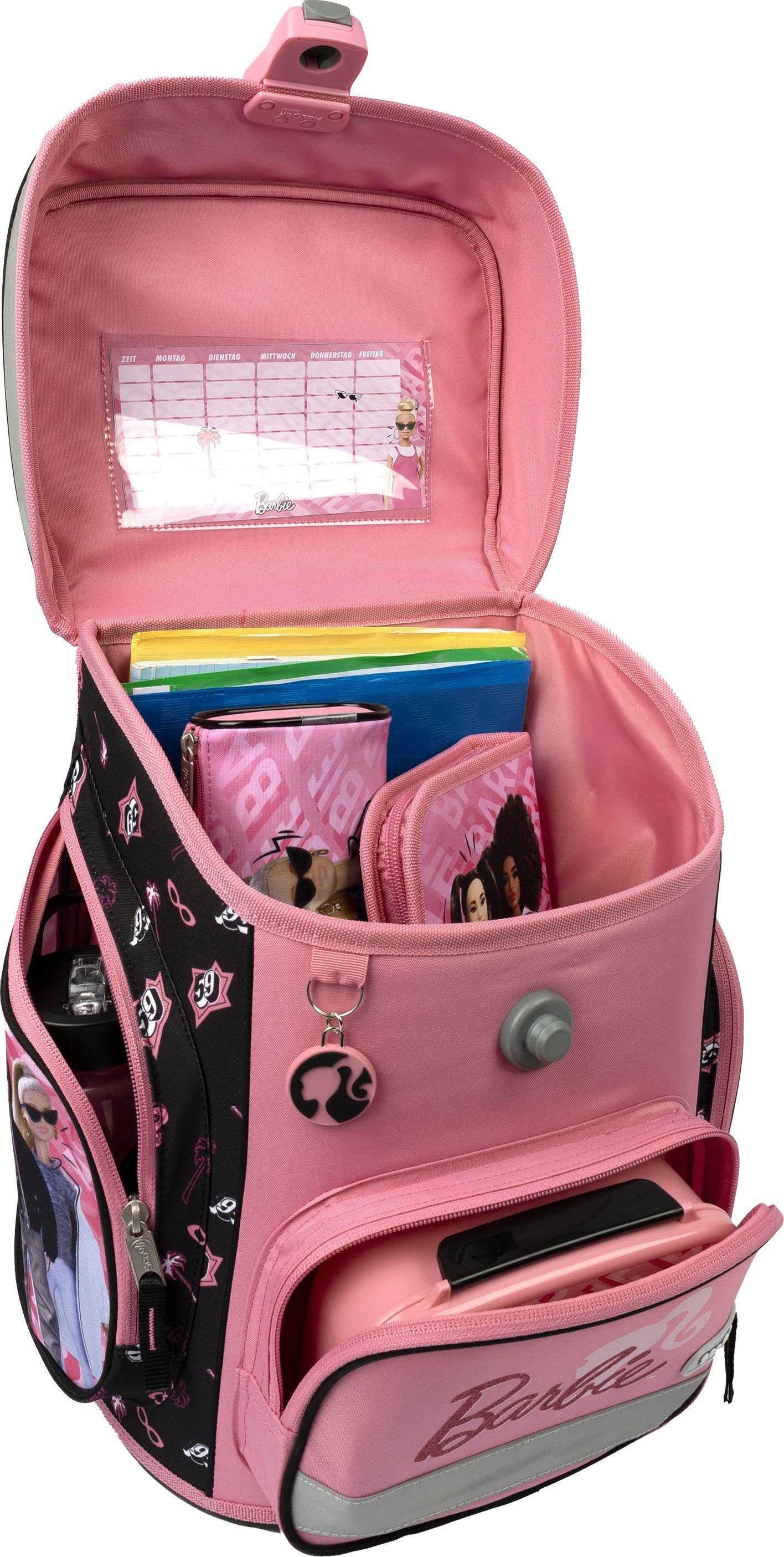 Scooli Schooltas EasyFit, Barbie (5-delig)