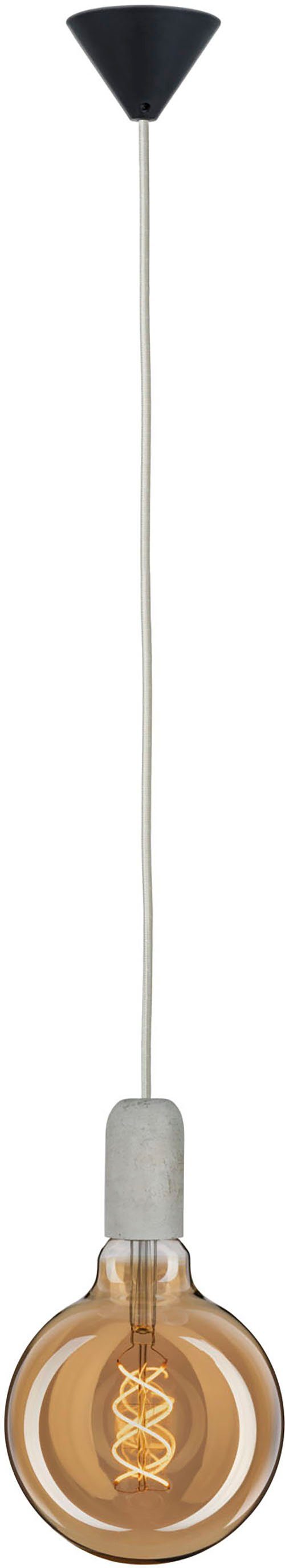 Paulmann Hanglamp Neordic Jano max. 1x60W Grijs/Zwart 230V Beton/Kunststof (1 stuk)
