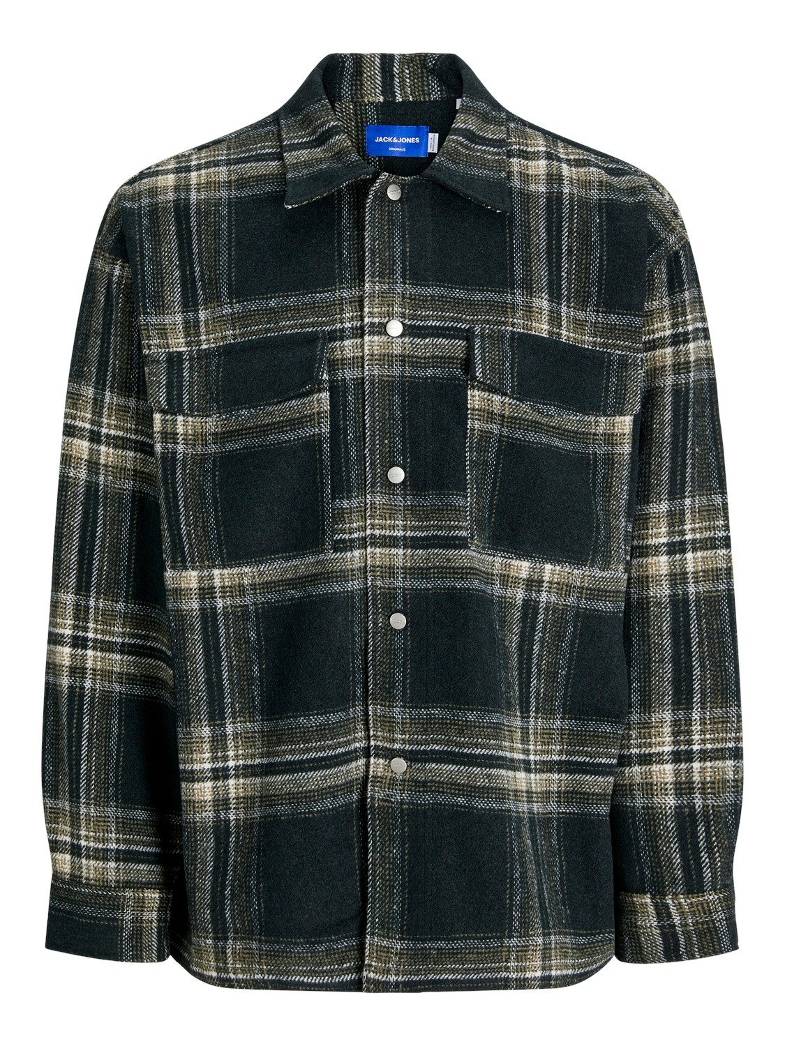 Jack & Jones Overhemd met lange mouwen JORVESTERBRO CHECK OVERSHIRT LS SN