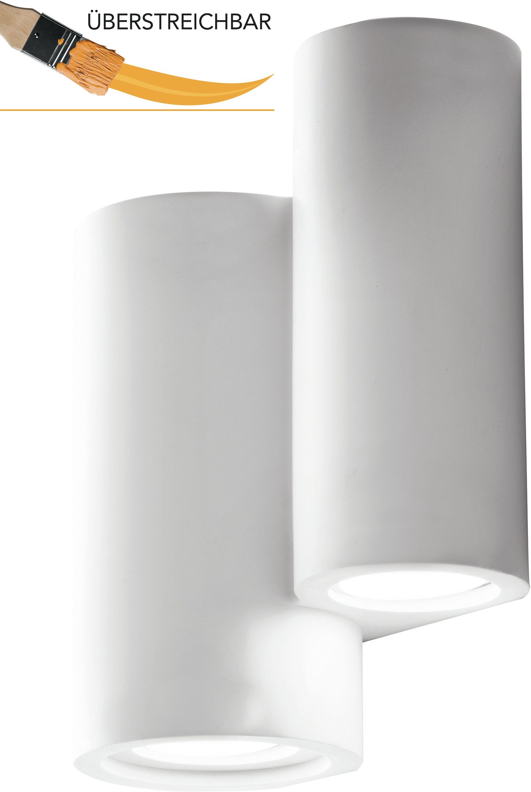 ECO-LIGHT Wandlamp BANJIE Overschilderbaar (1 stuk)