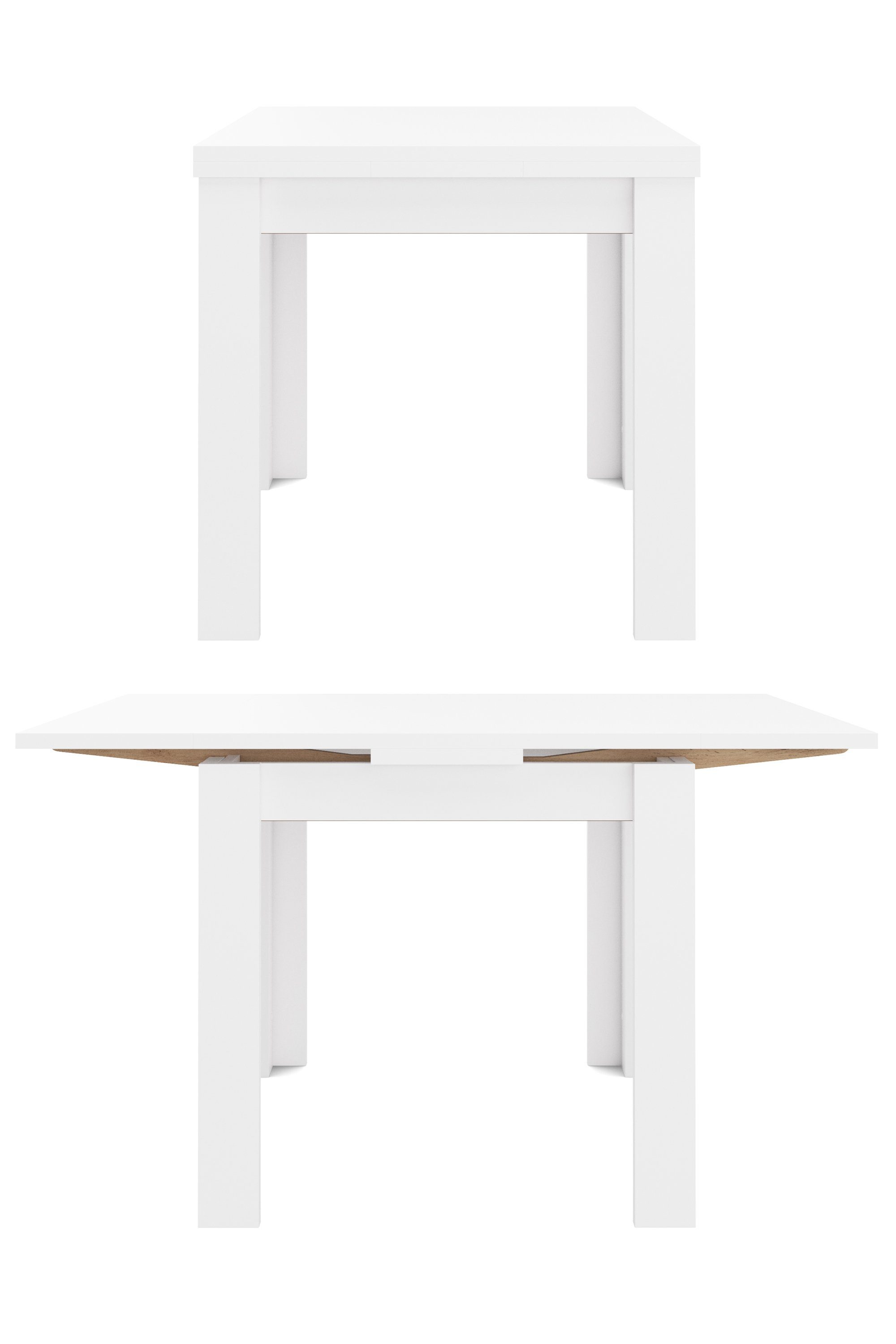 Mäusbacher Eettafel Monti BESTSELLER!, tafel, keukentafel, uittrekbare tafel uit te trekken tot 136 cm