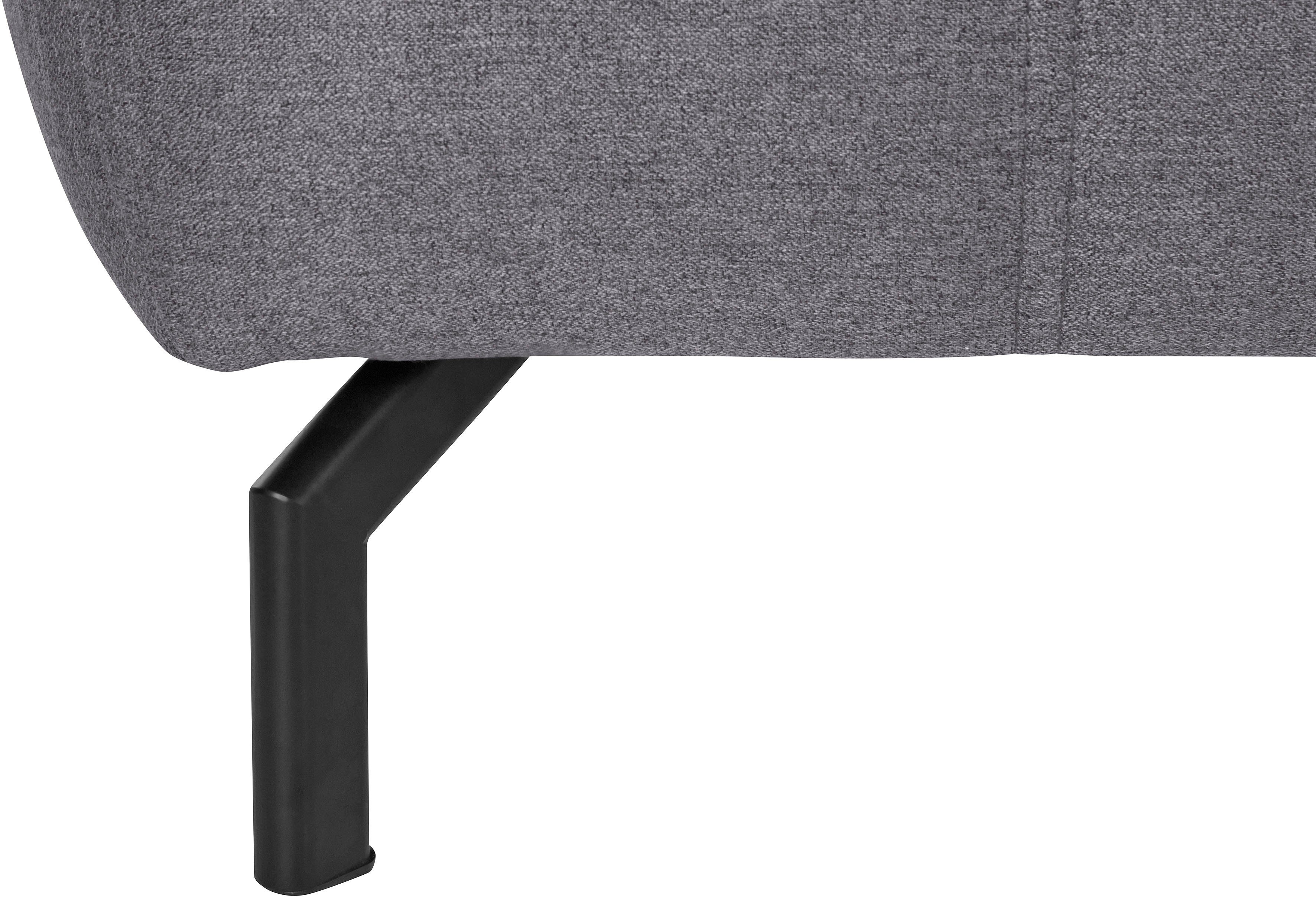 DOMO collection Hoekbank Cunelli mooie zitnaden als designelement, stevige zitcomfort, L-vorm