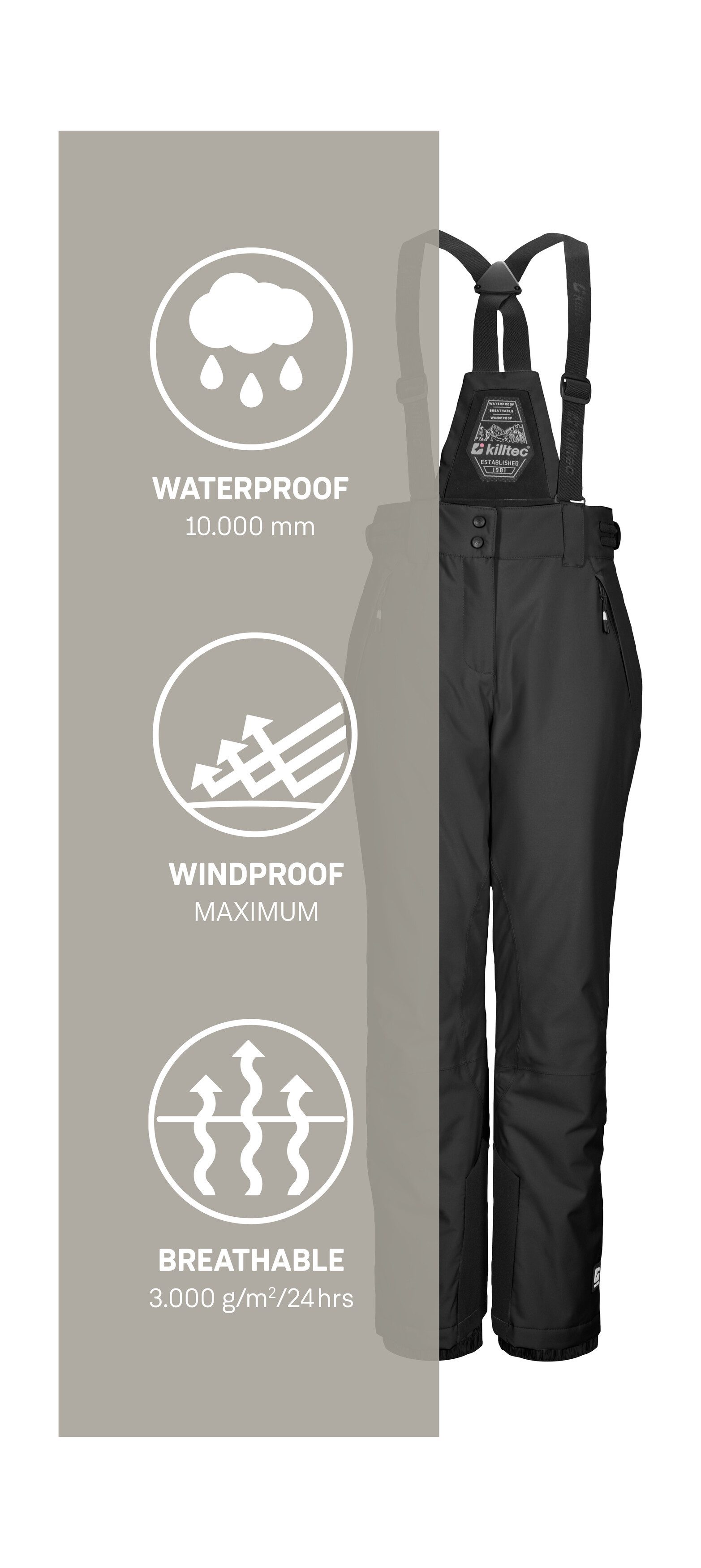 Killtec Skibroek KSW 213 GRLS SKI PNTS