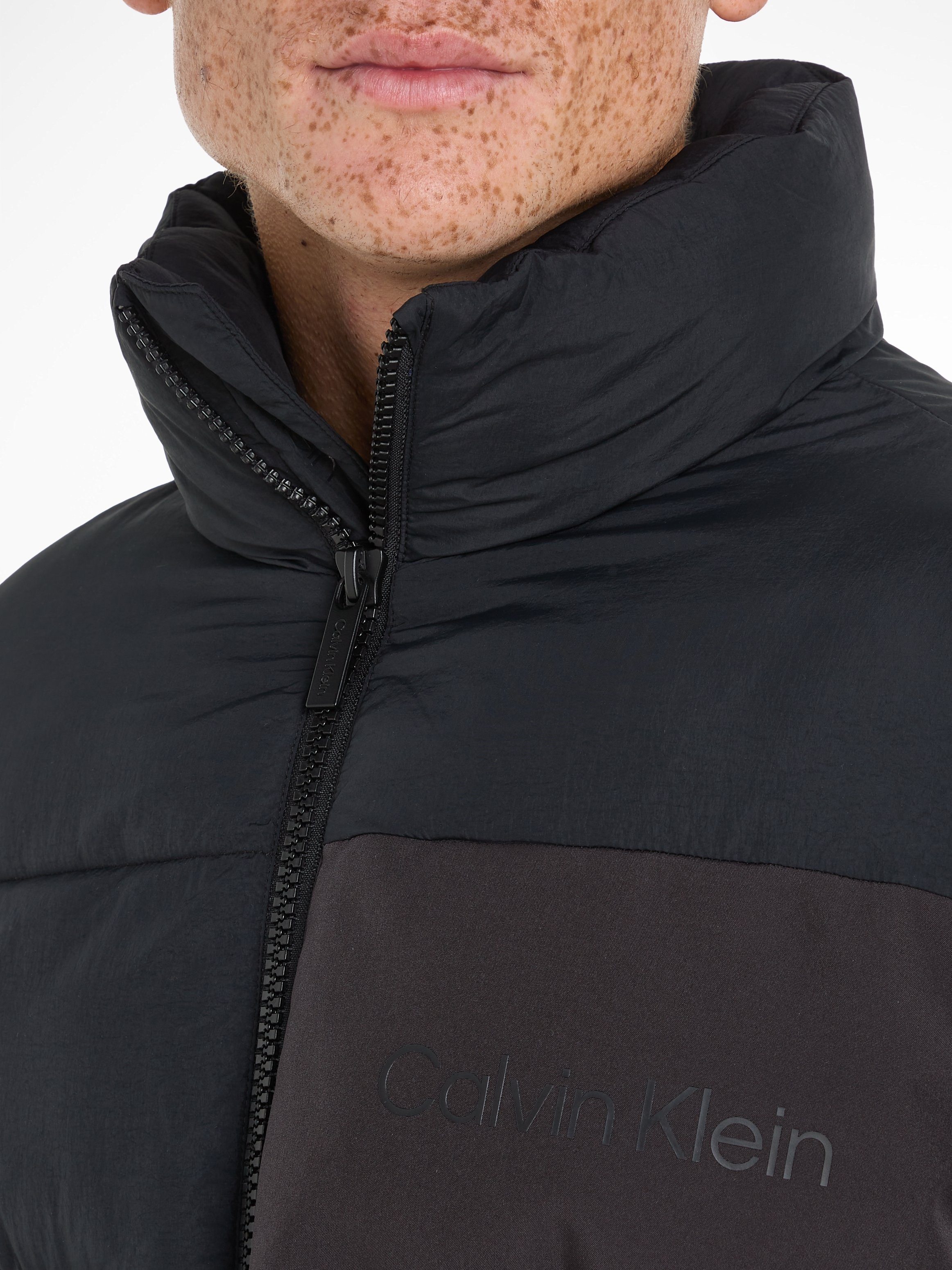Calvin Klein Gewatteerde jas CRINKLE NYLON QUILT JACKET