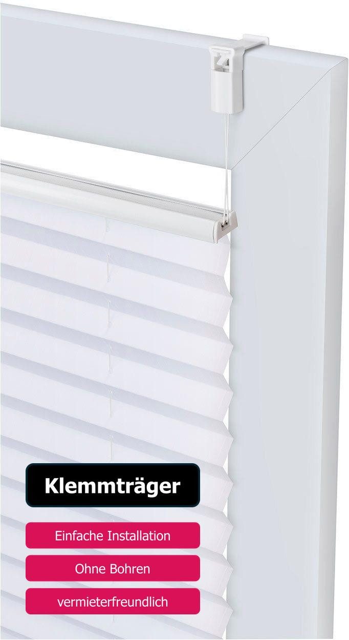 my home Plissé GELLO in streep-look, klemmfix, in vaste maat (1 stuk)