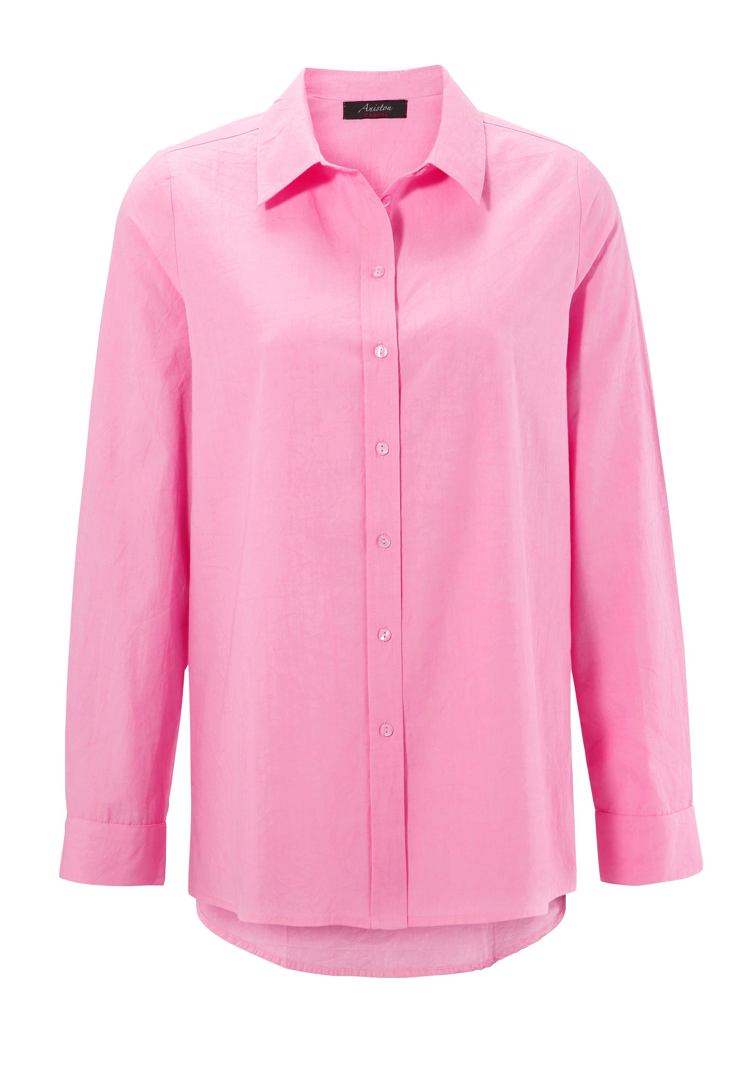Aniston CASUAL Lange blouse met korte zijsplitten