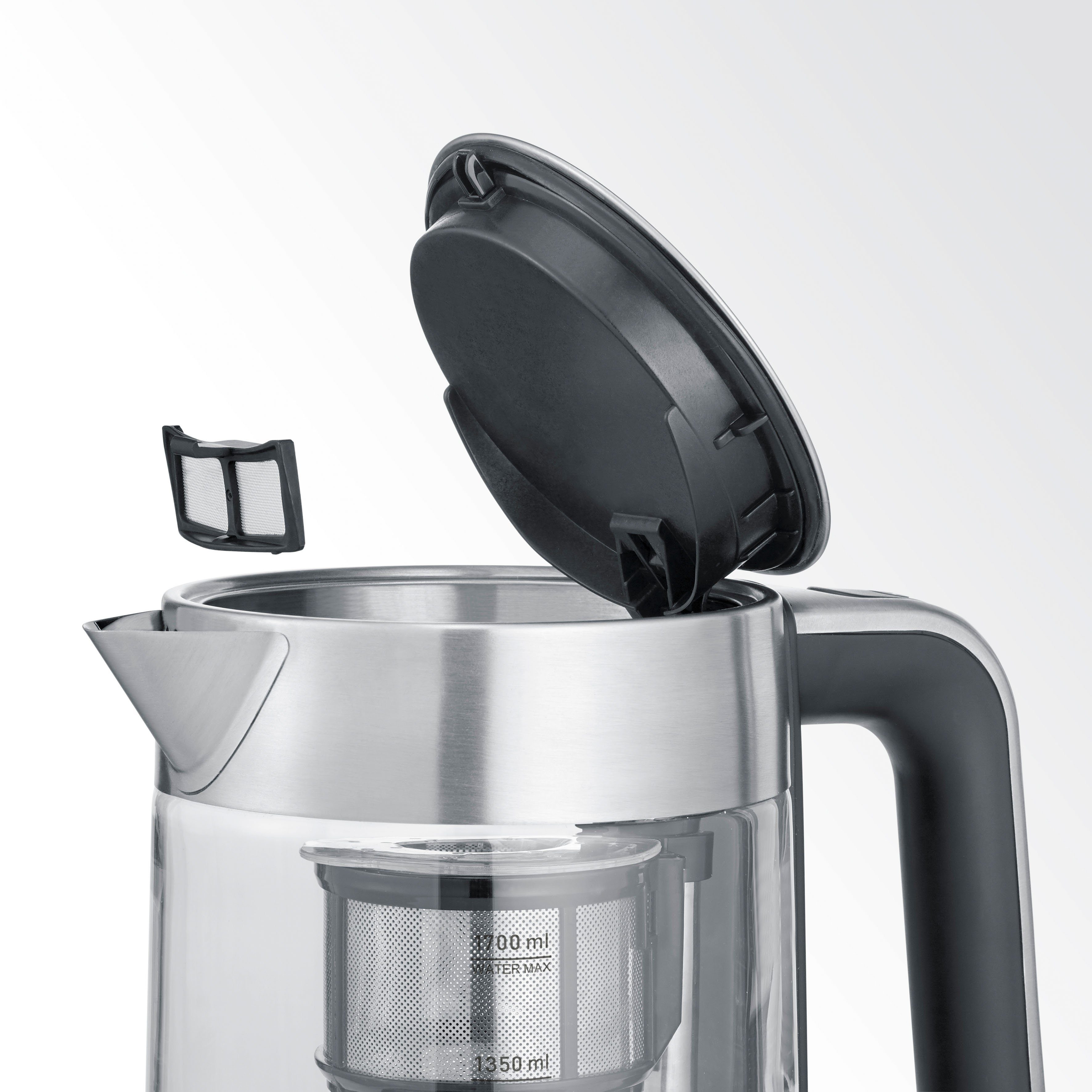 Severin Water en thee koker WK 3422, 1,7 l, Temperatuurstanden van 40 °C – 100°C in 5°C-stappen naar keuze