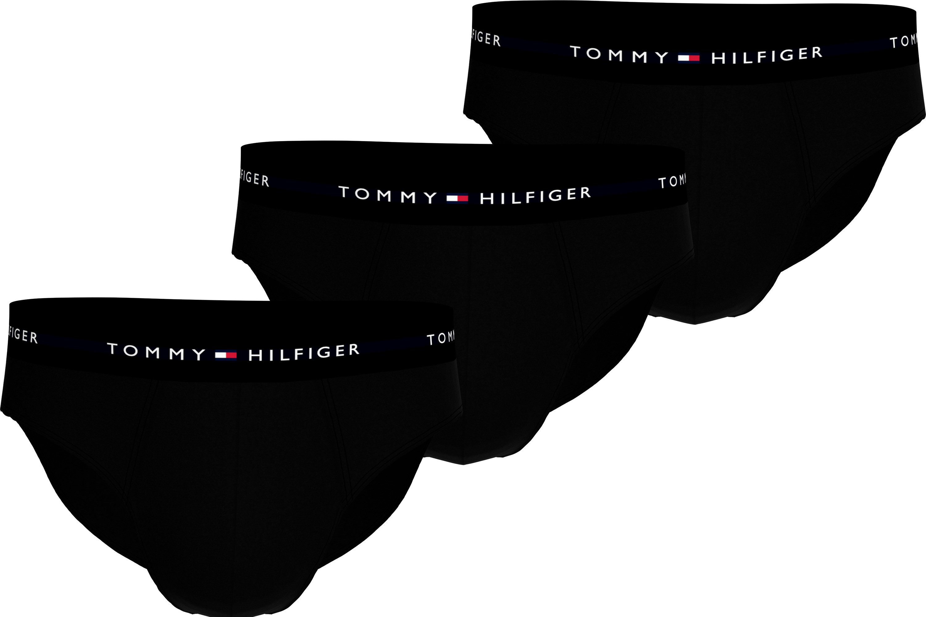 Tommy Hilfiger Underwear Slip 3P BRIEF DTM met elastische logo-band (3 stuks)