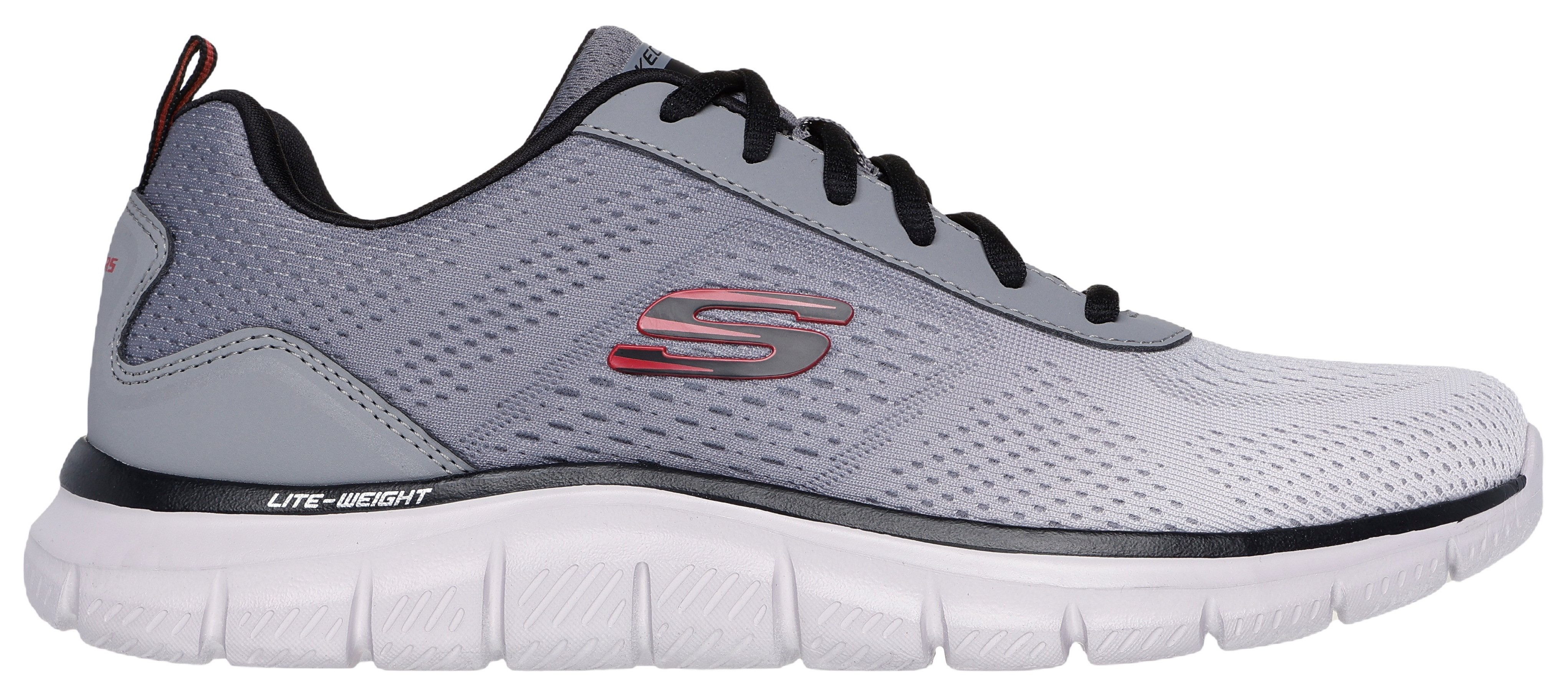 Skechers Sneakers TRACK-RIPKENT Vrijetijdsschoen, lage schoen, veterschoen in vegan uitvoering