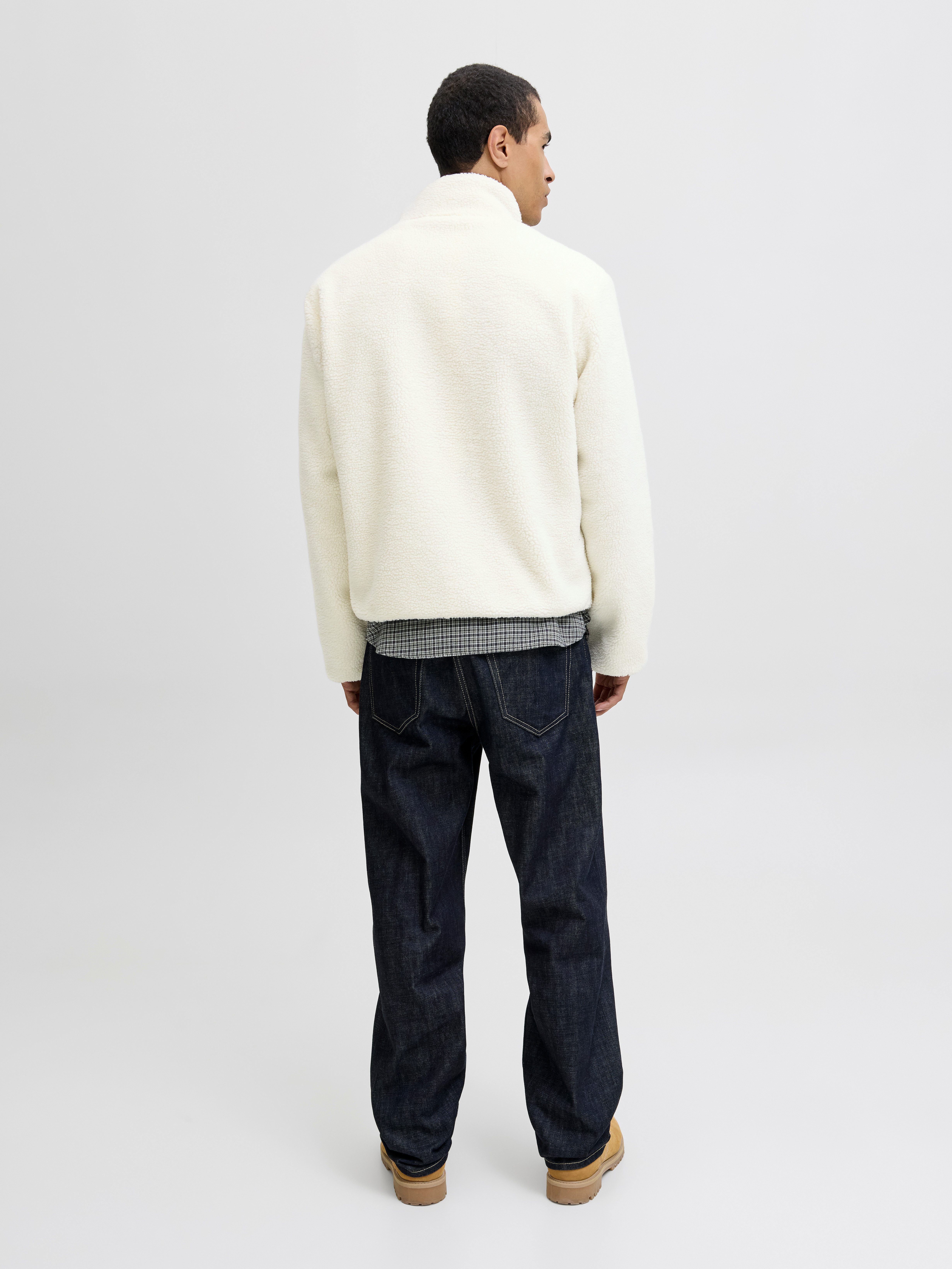 Jack & Jones Kort jack JORNORREBRO TEDDY JACKET SN