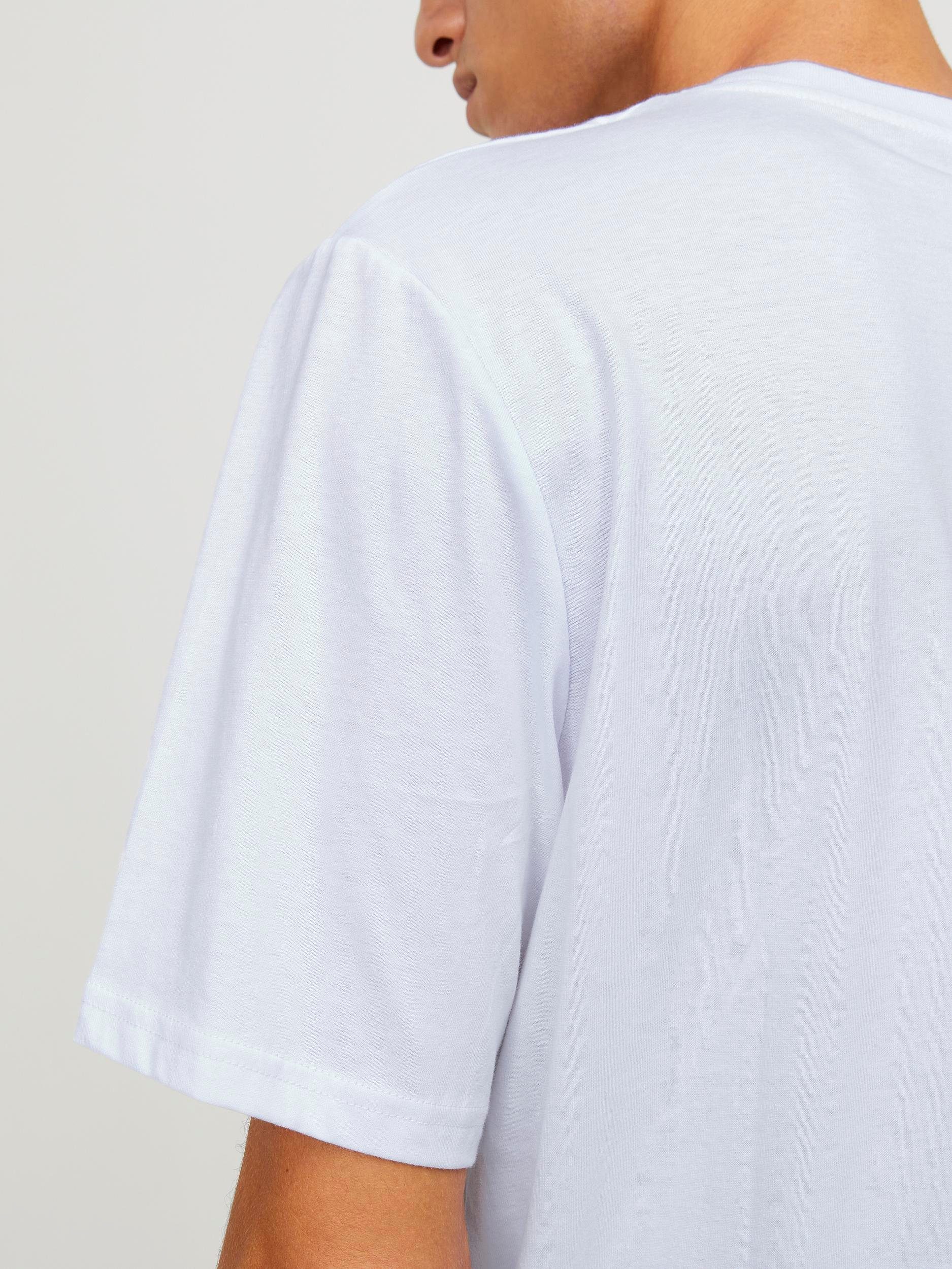 Jack & Jones Shirt met korte mouwen JCOLOGAN TEE SS CREW NECK SS24 LN