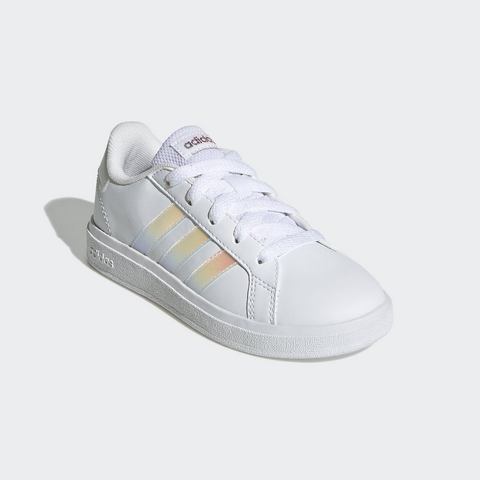 adidas Adidas grand court lifestyle lace sneakers wit kinderen kinderen