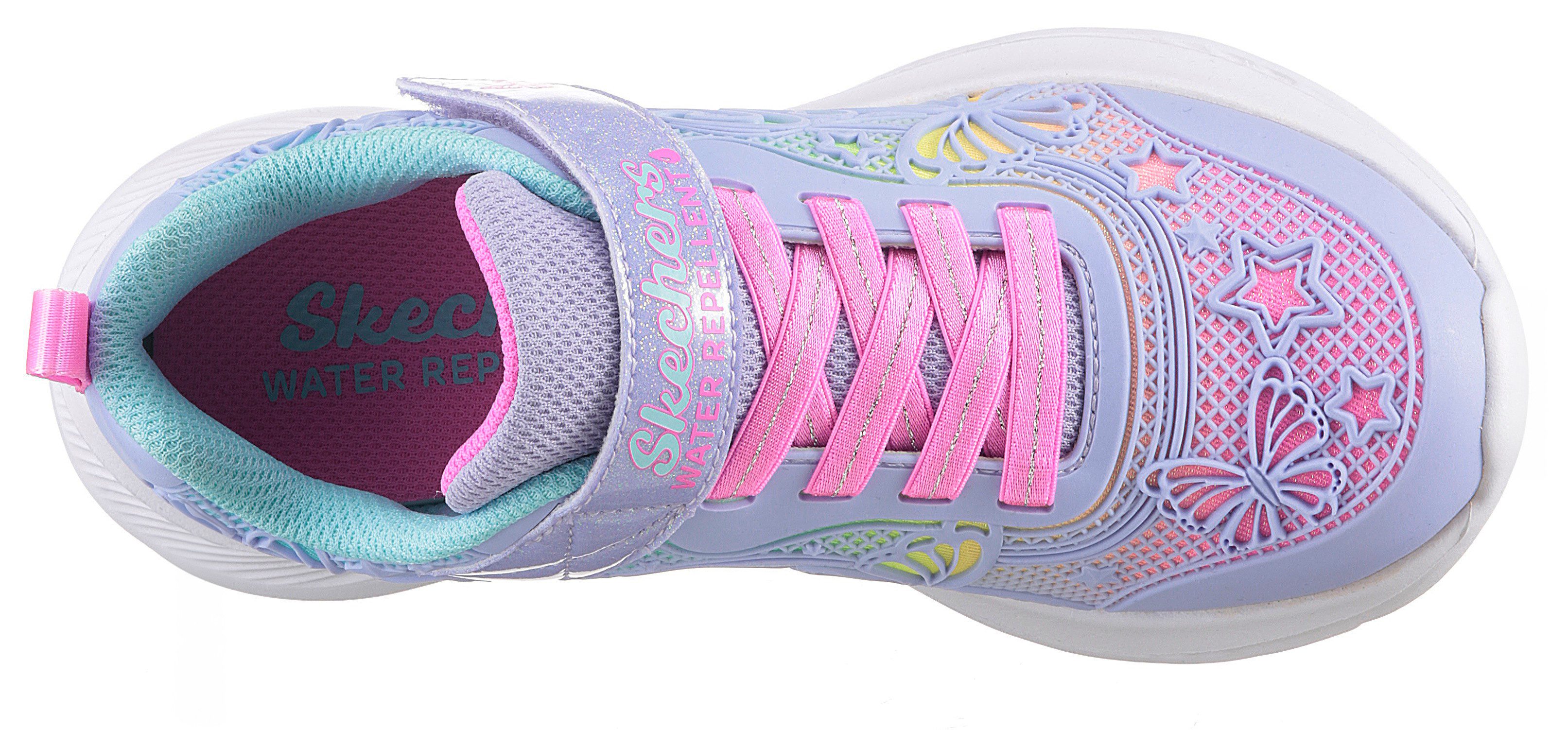 Skechers Sneakers JUMPSTERS 2.0 , klittenbandschoen, met waterafstotende functie, maat sjabloon te downloaden