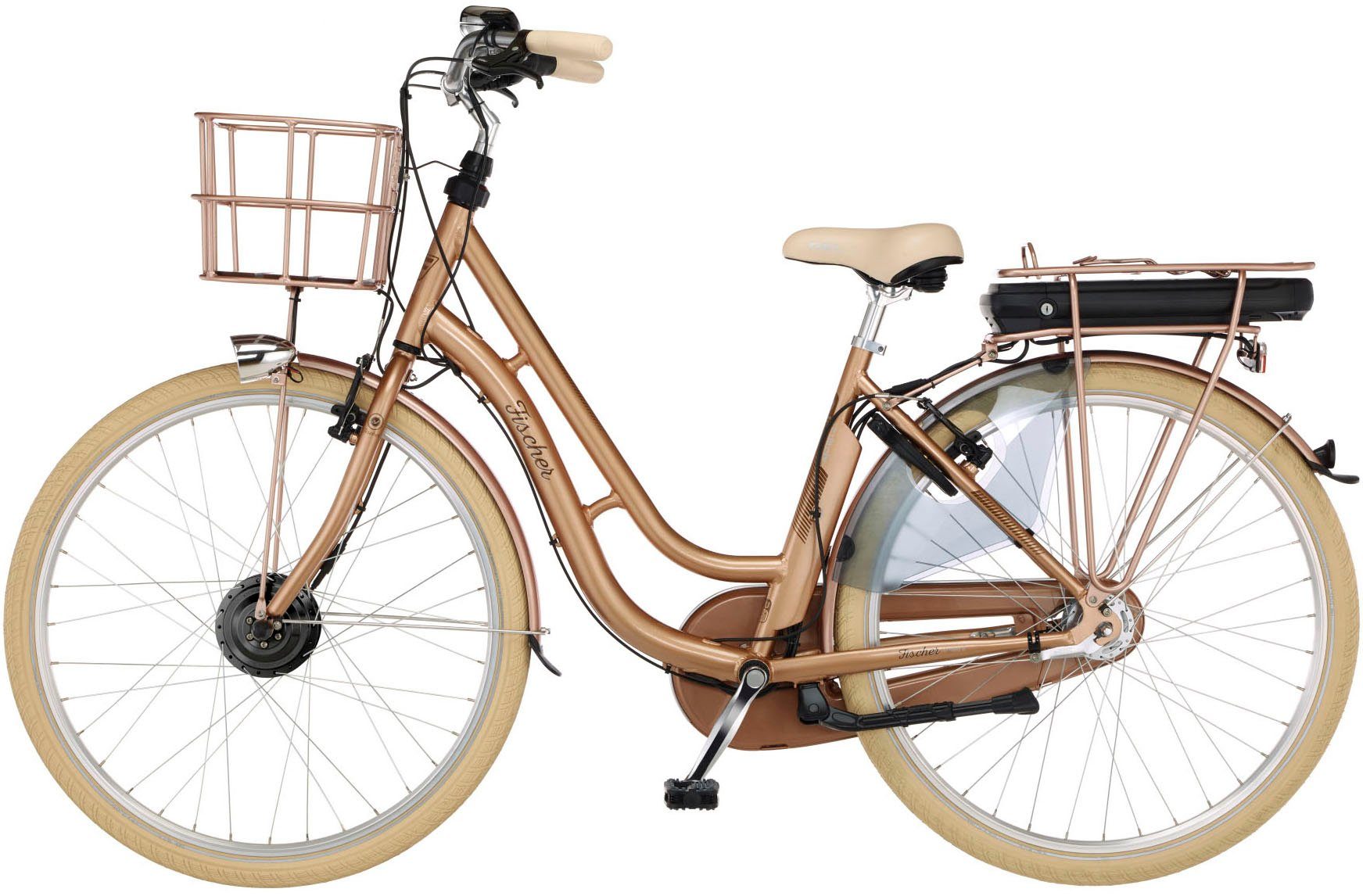 Fischer E-bike CITA RETRO 2.2 522 Pedelec, elektrische fiets voor dames en heren