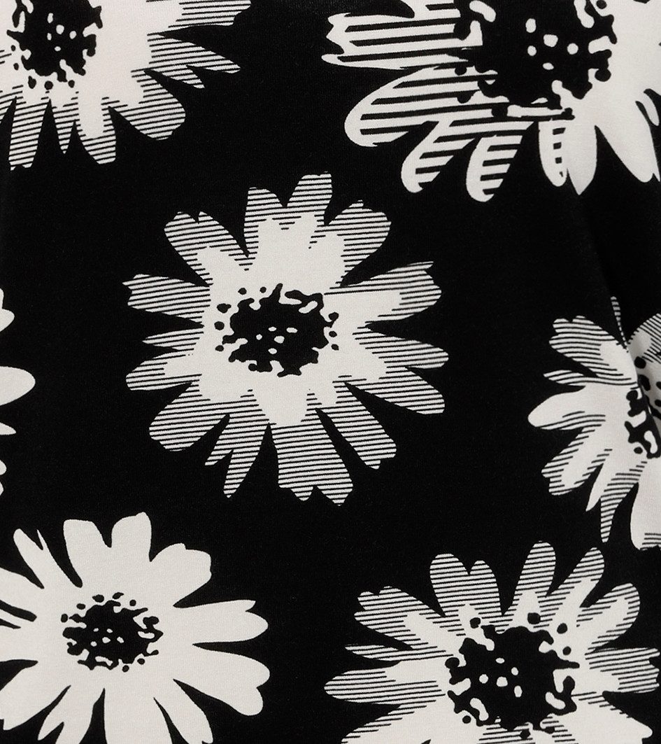 Aniston SELECTED Shirt met lange mouwen met cut-out en fantasierijk bloemenmotief - nieuwe collectie