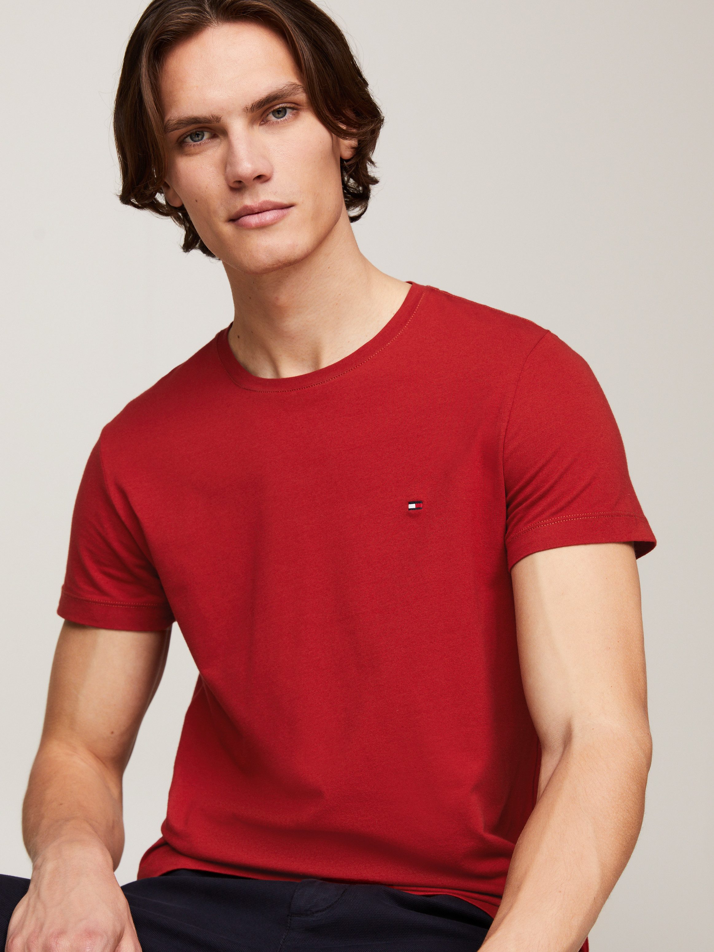 Tommy Hilfiger T-shirt STRETCH SLIM FIT TEE