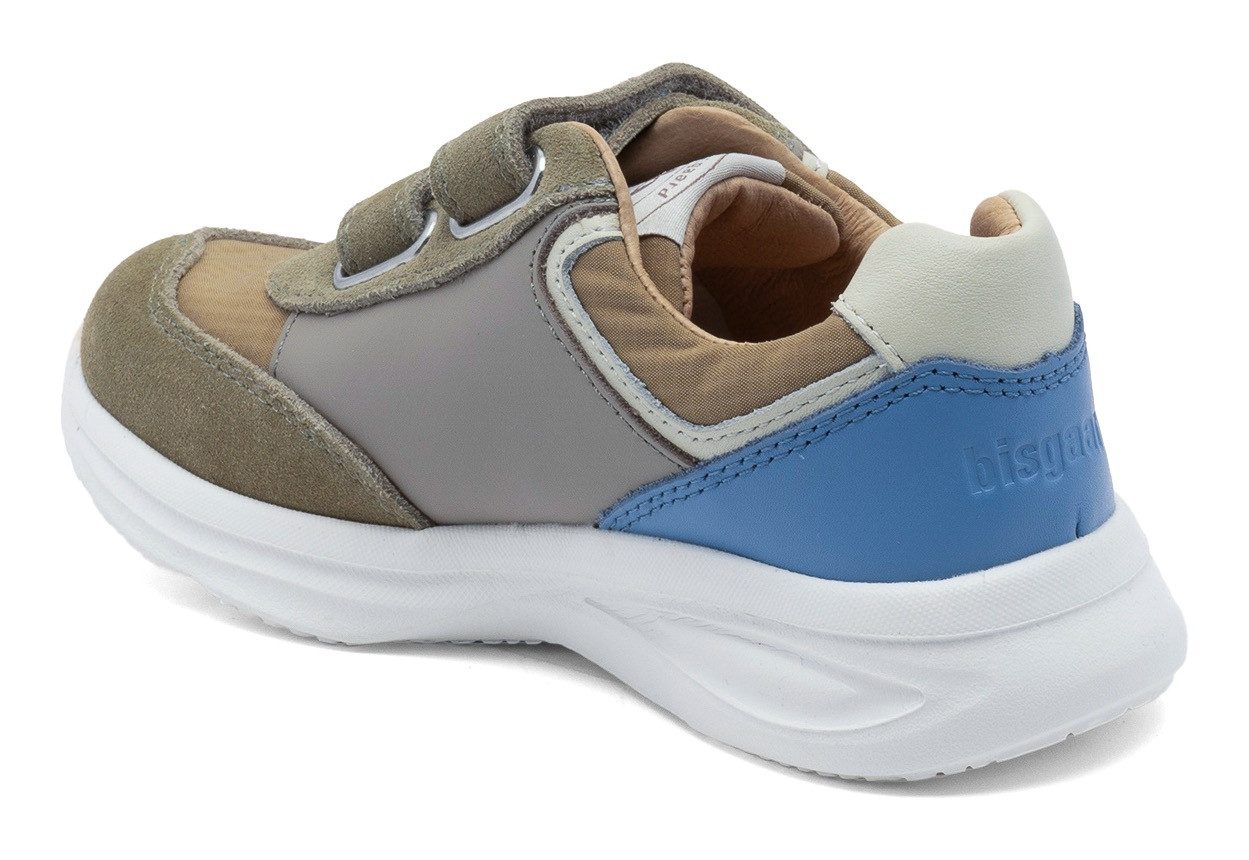 Bisgaard Sneakers Yuki Breedte: normaal , vrijetijdsschoen met leren voering, maat sjabloon te downloaden