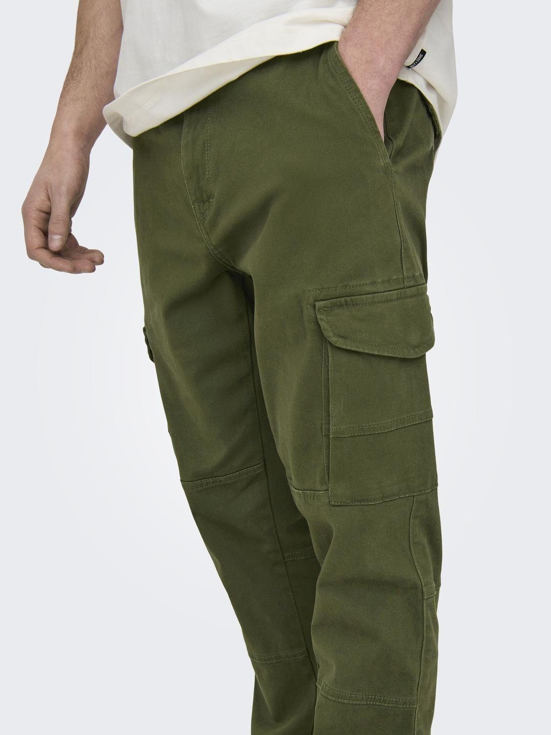 ONLY & SONS Cargobroek ONSCARTER LIFE CARGO CUFF 0013 PANT NOOS