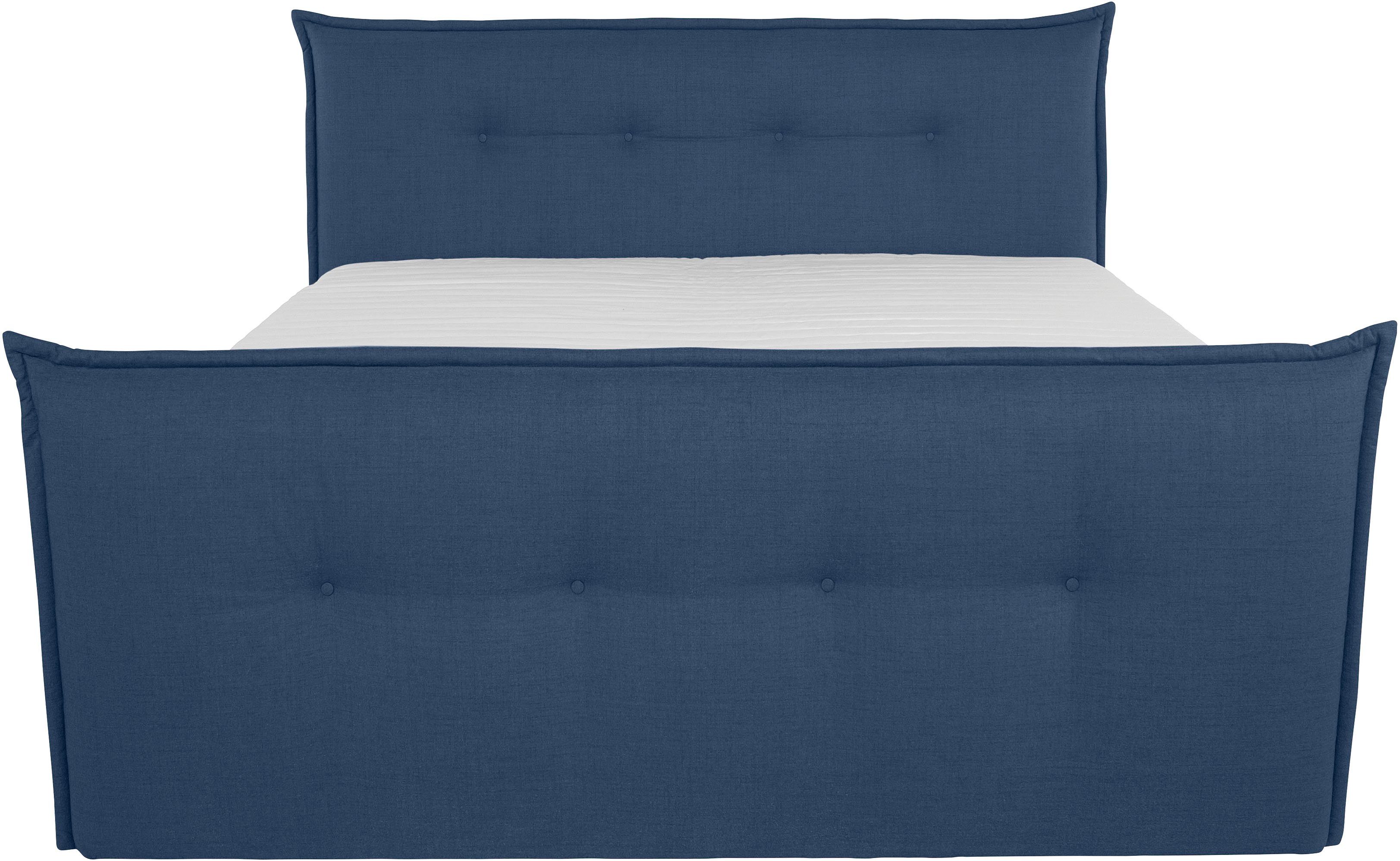 andas Boxspring Lichtgewicht inclusief voetbord, bedkist & topmatras, in 4 breedten en 2 hardheden