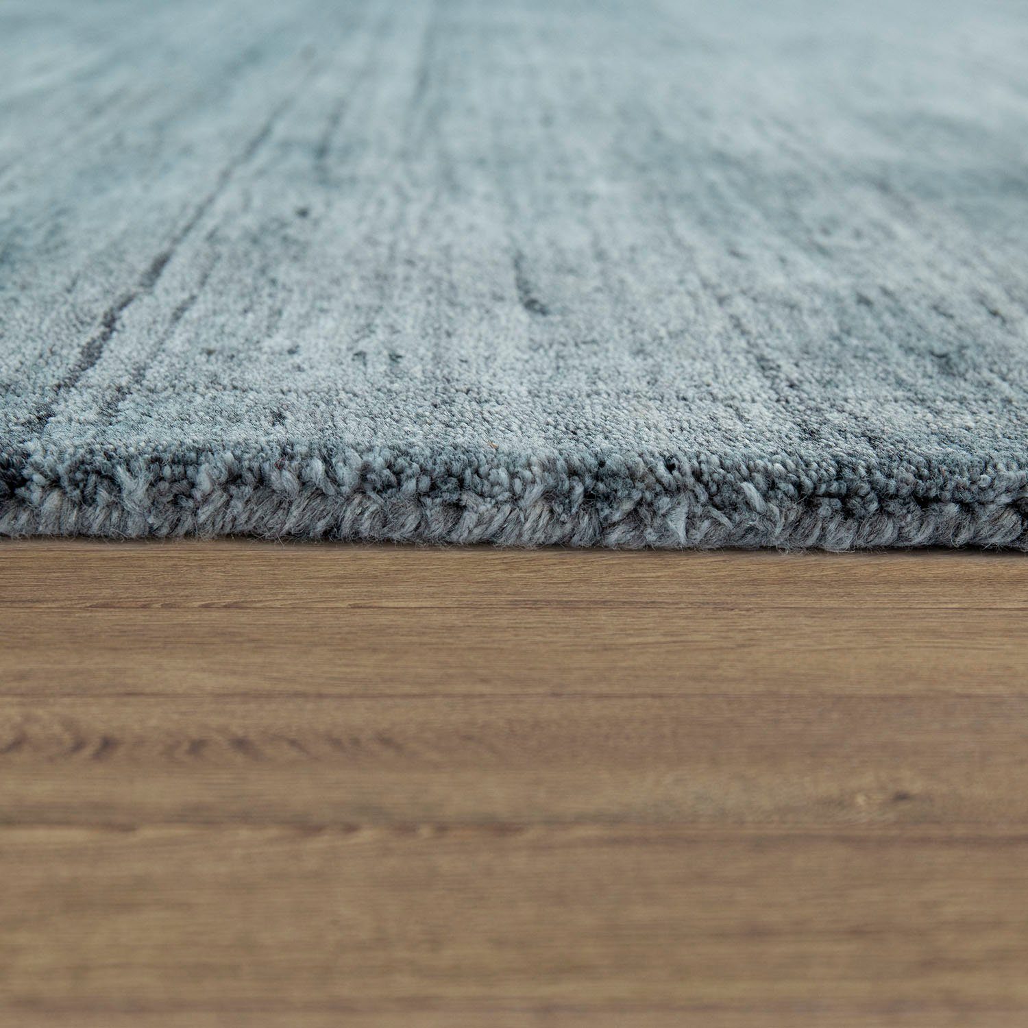 Paco Home Vloerkleed Loft 250 Met de hand geweven, korte pool, van 60% viscose, 40% katoen