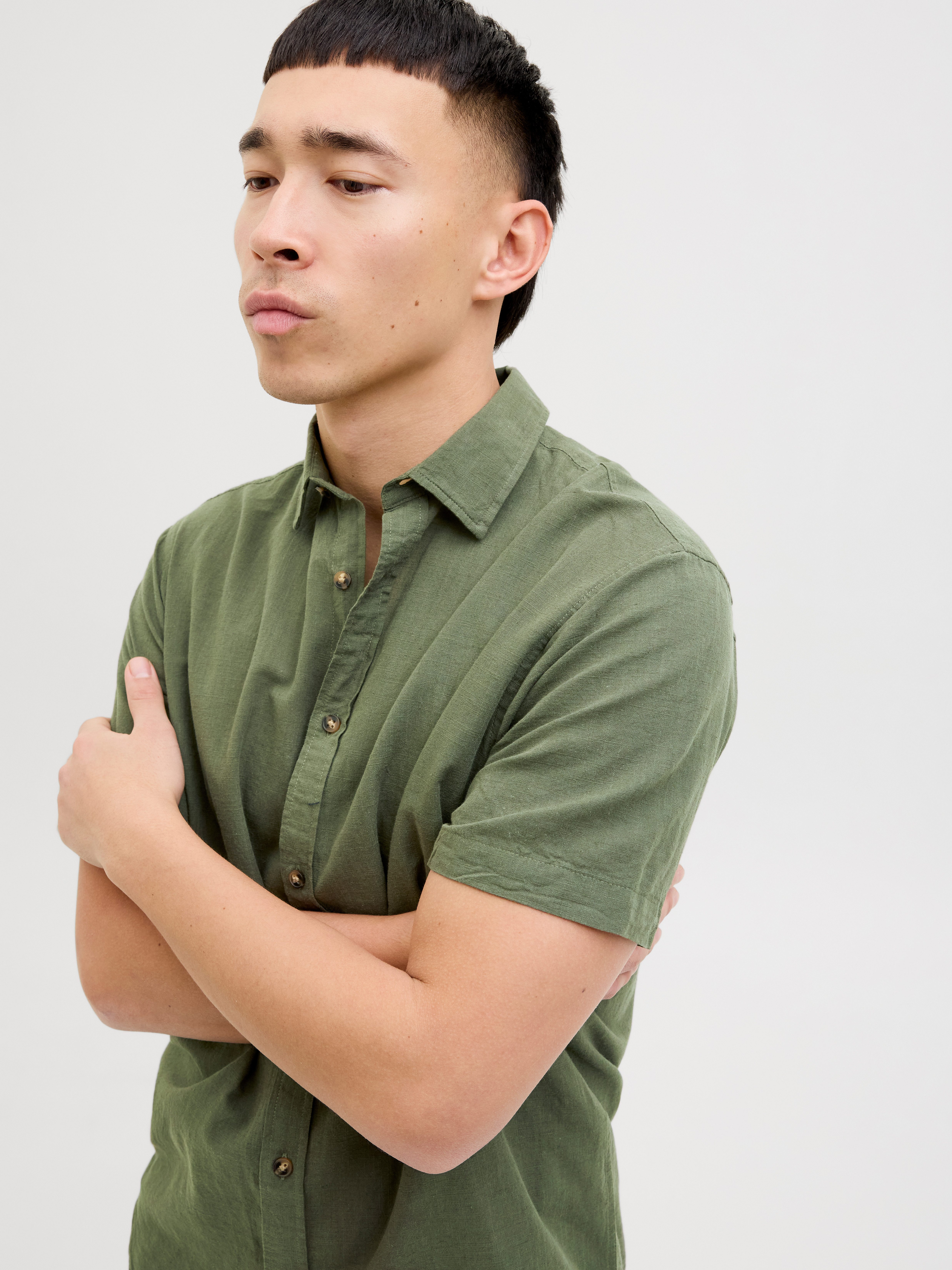 Jack & Jones Overhemd met korte mouwen JJESUMMER SHIRT SS SN