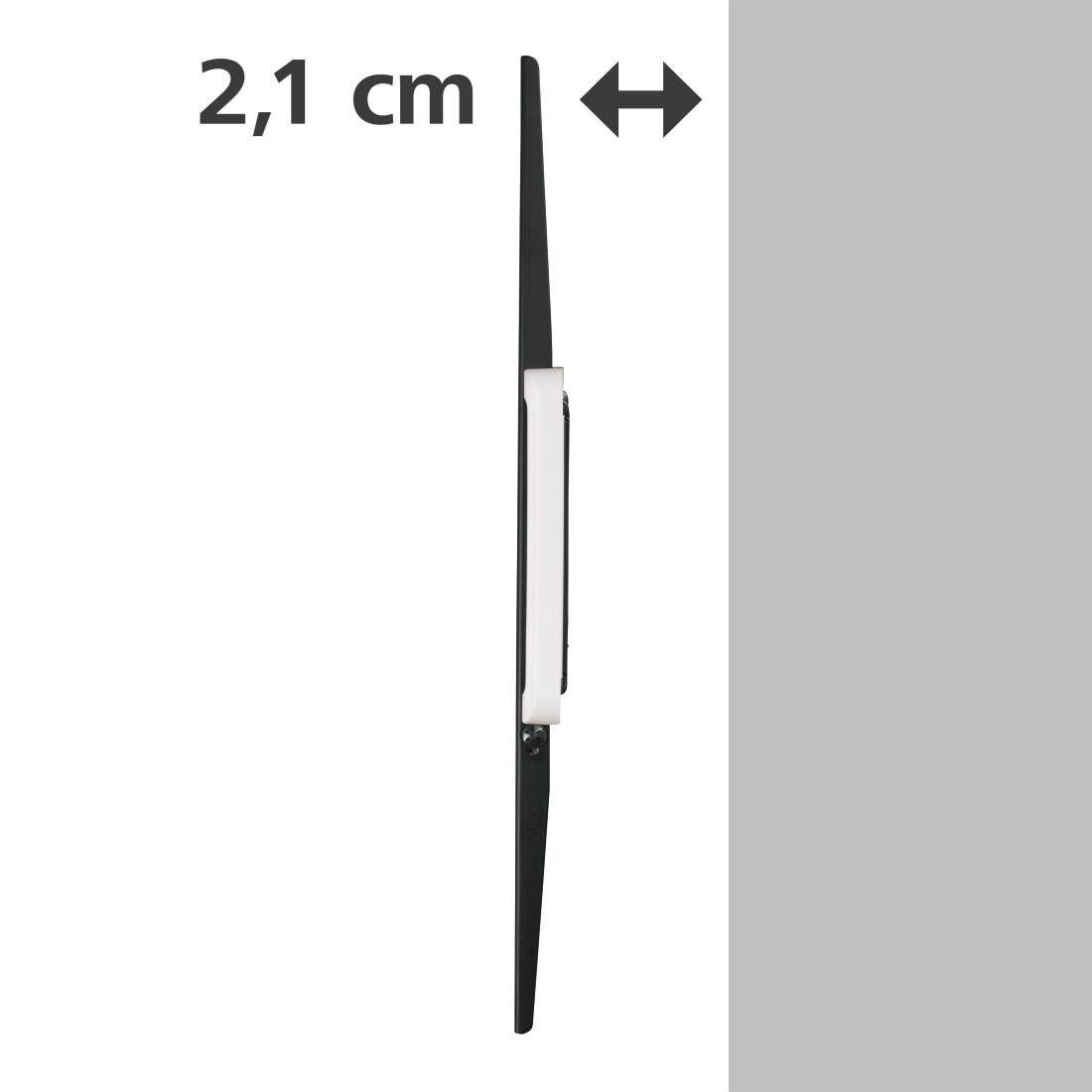 Hama Tv-wandhouder TV wandbeugel stijf, plat, 117-254 cm (46"-100"), 50", 55", 65", 75"