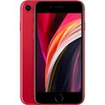 apple smartphone iphone se 64gb (2020), 64 gb, zonder stroom-adapter en hoofdtelefoon rood