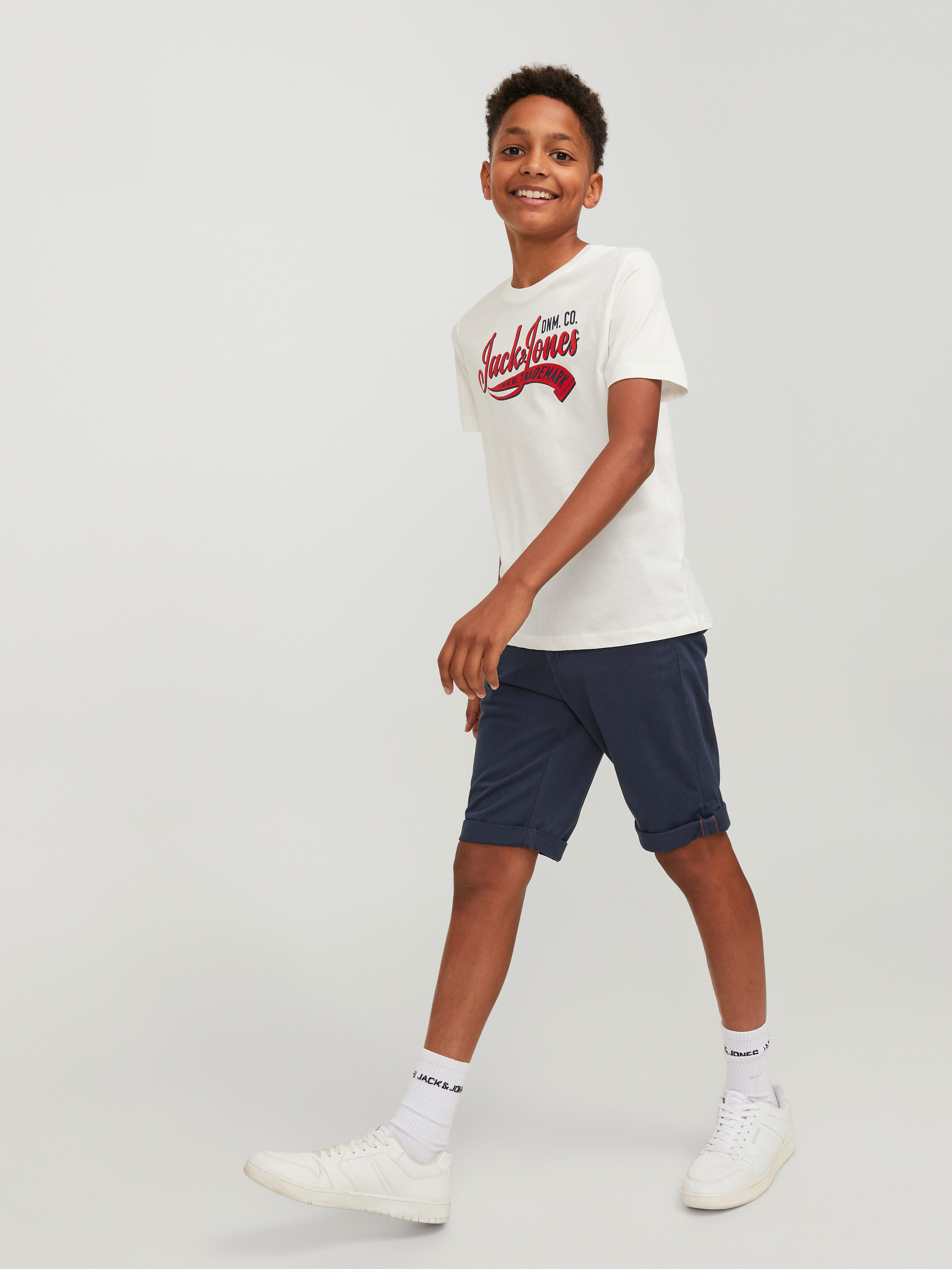 Jack & Jones Junior Chino-short JPSTBOWIE JJSHORTS SOLID SN JNR
