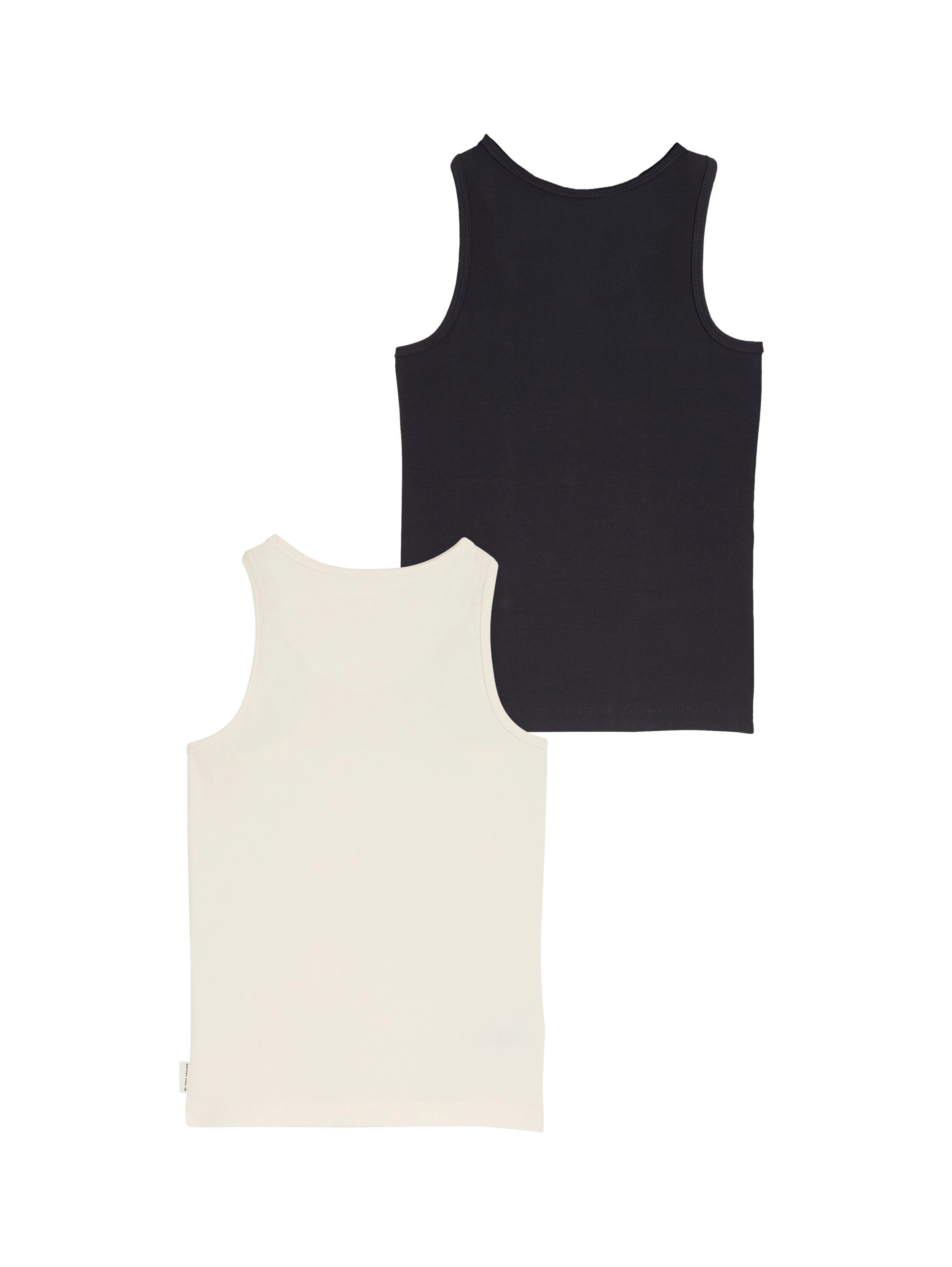 Tom Tailor Shirt met ronde hals (2-delig)