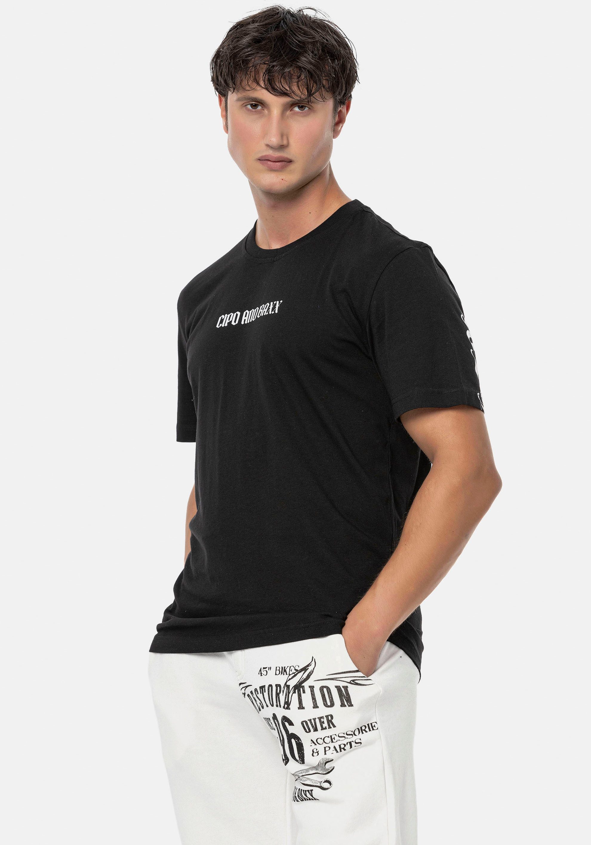 Cipo & Baxx Shirt met korte mouwen