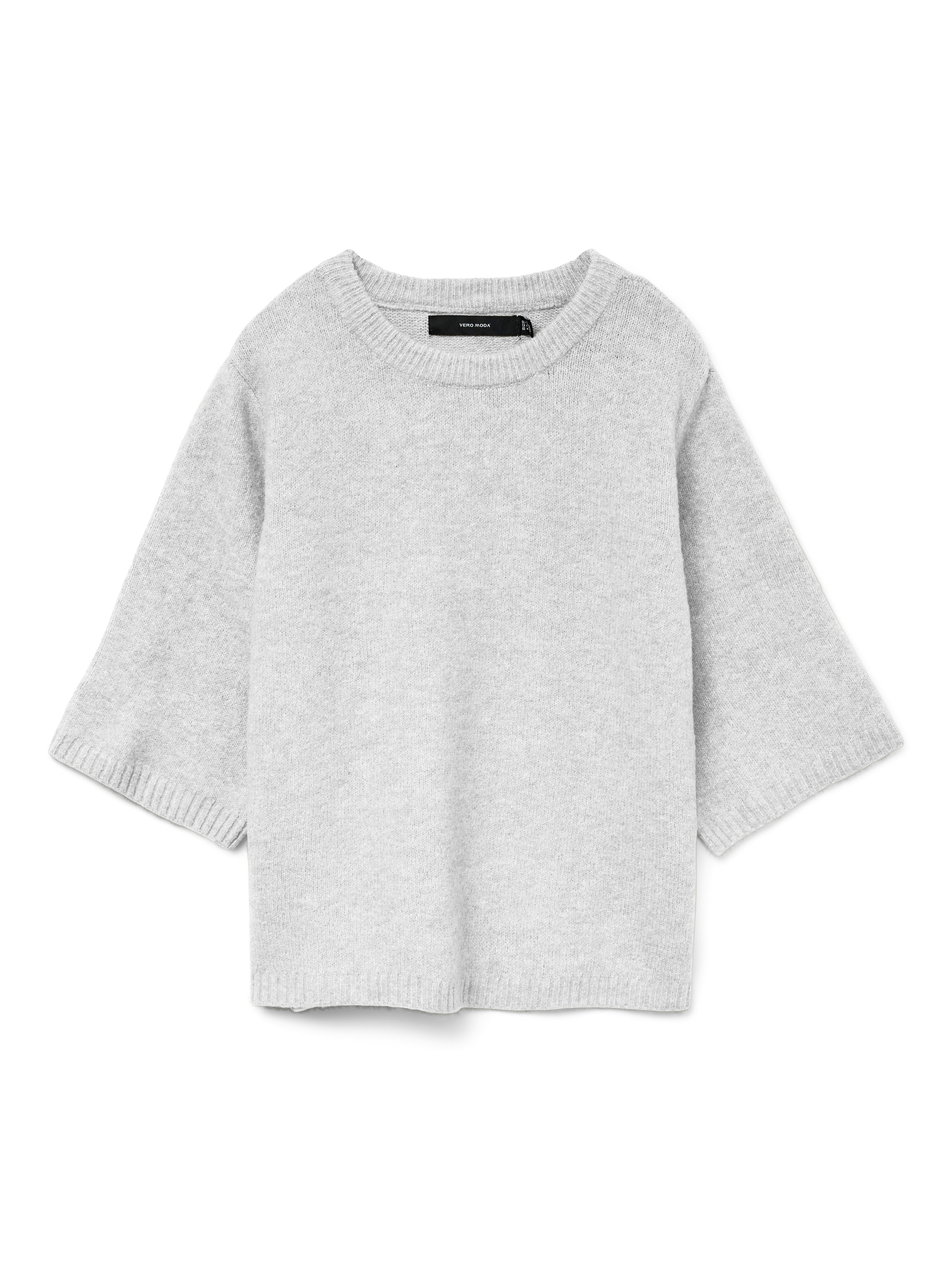 Vero Moda Trui met ronde hals VMBOOM 2/4 O-NK OVERSIZE PULLOVE GA NOOS