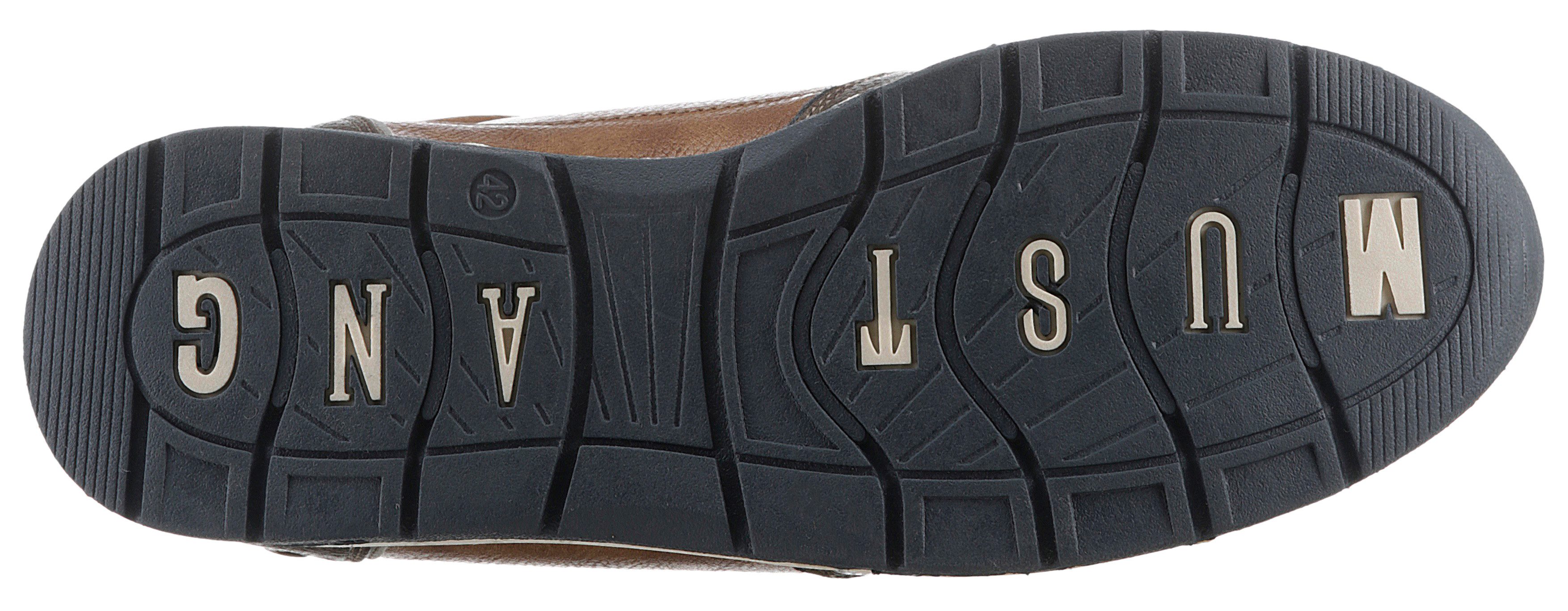 Mustang Shoes Sneakers met rits, vrijetijdsschoen, lage schoen, veterschoen