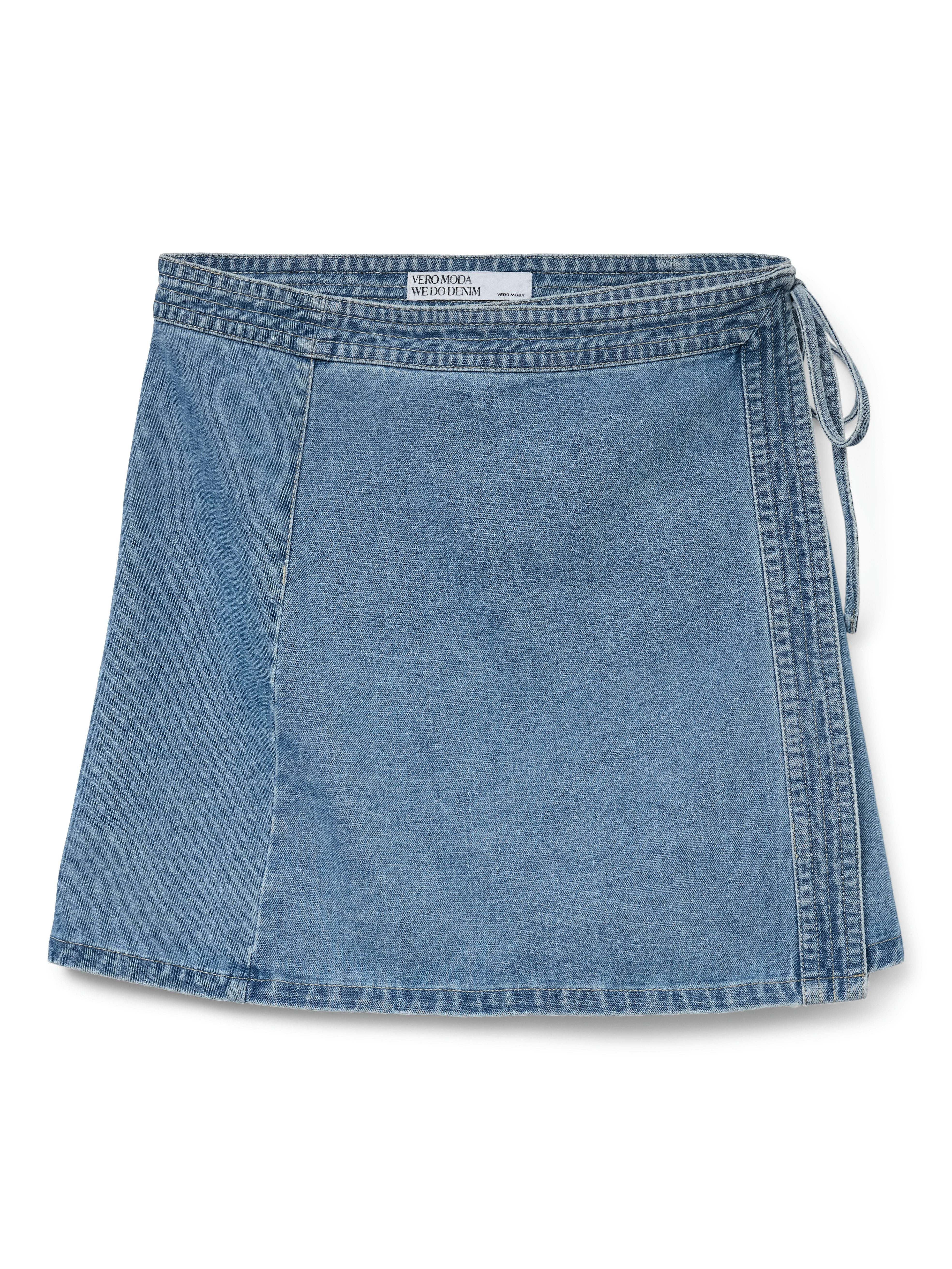 Vero Moda Jeans rok VMLIZA MR SHORT DENIM WRAP SKIRT GA NOOS