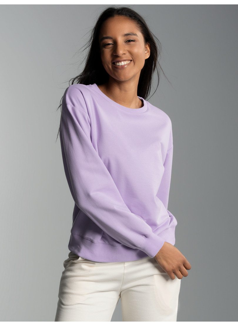 Trigema Sweatshirt TRIGEMA dun sweatshirt