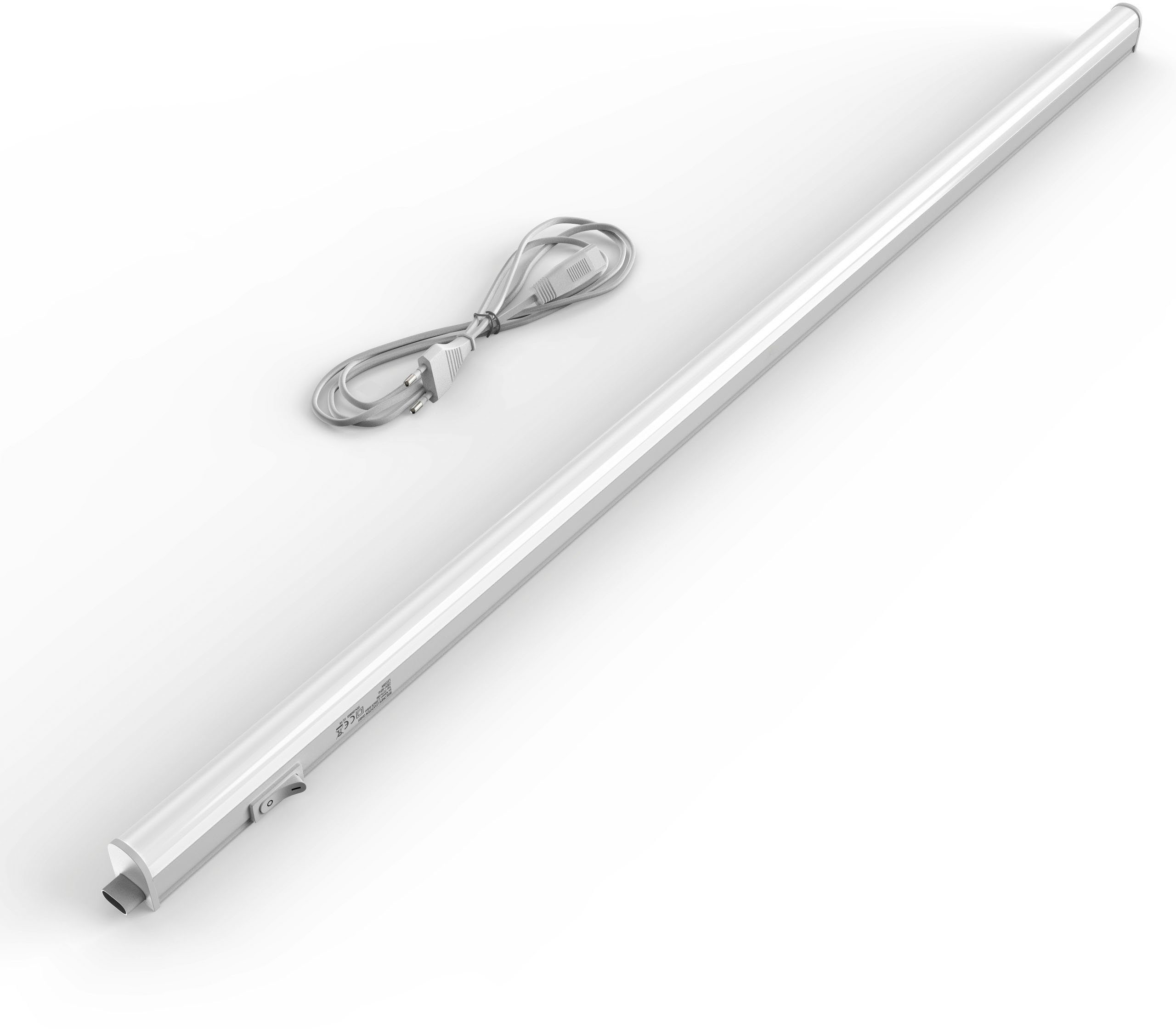 Briloner Leuchten Led-onderbouwverlichting 2379106 TOOK LED lichtbalk, 87,3x2,2x3 cm, wit, 10W, keuken, kast, keukenlamp