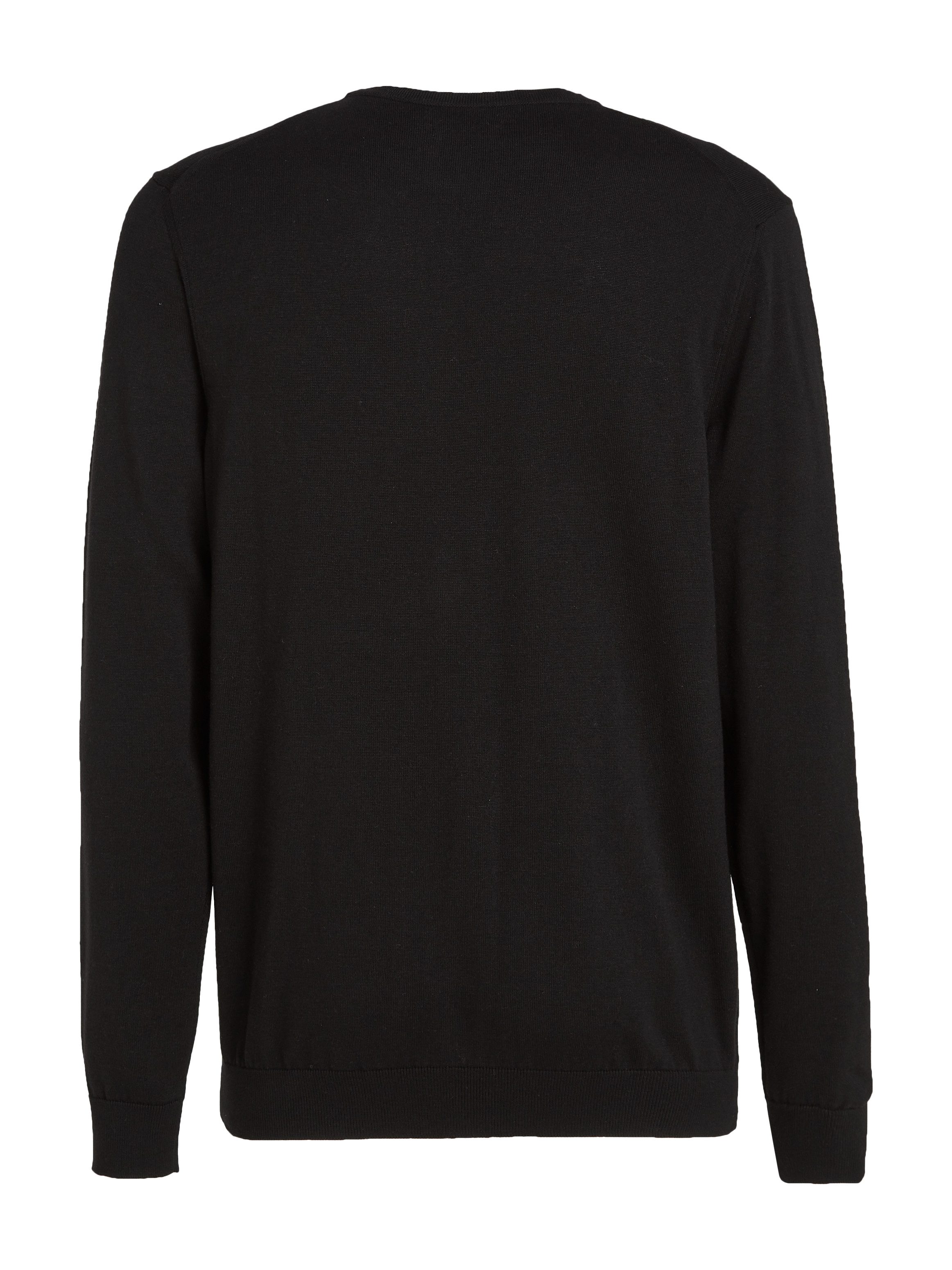 Calvin Klein Trui met ronde hals COTTON SILK BLEND CN SWEATER