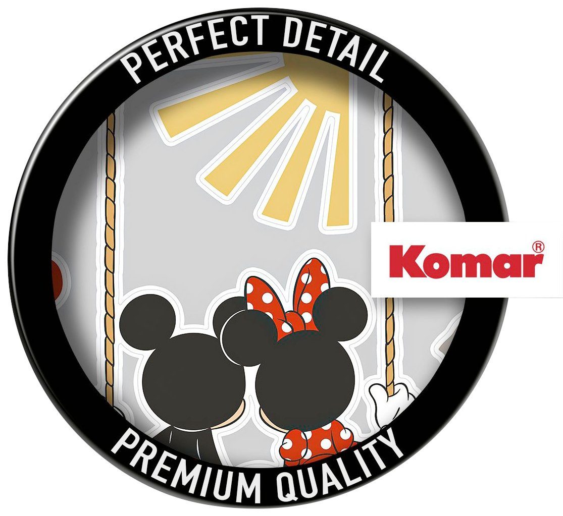 Komar Wandfolie Mickey Swing - afm. 50 x 70 cm zelfklevend, wandstickers, kinderkamer (7-delig)