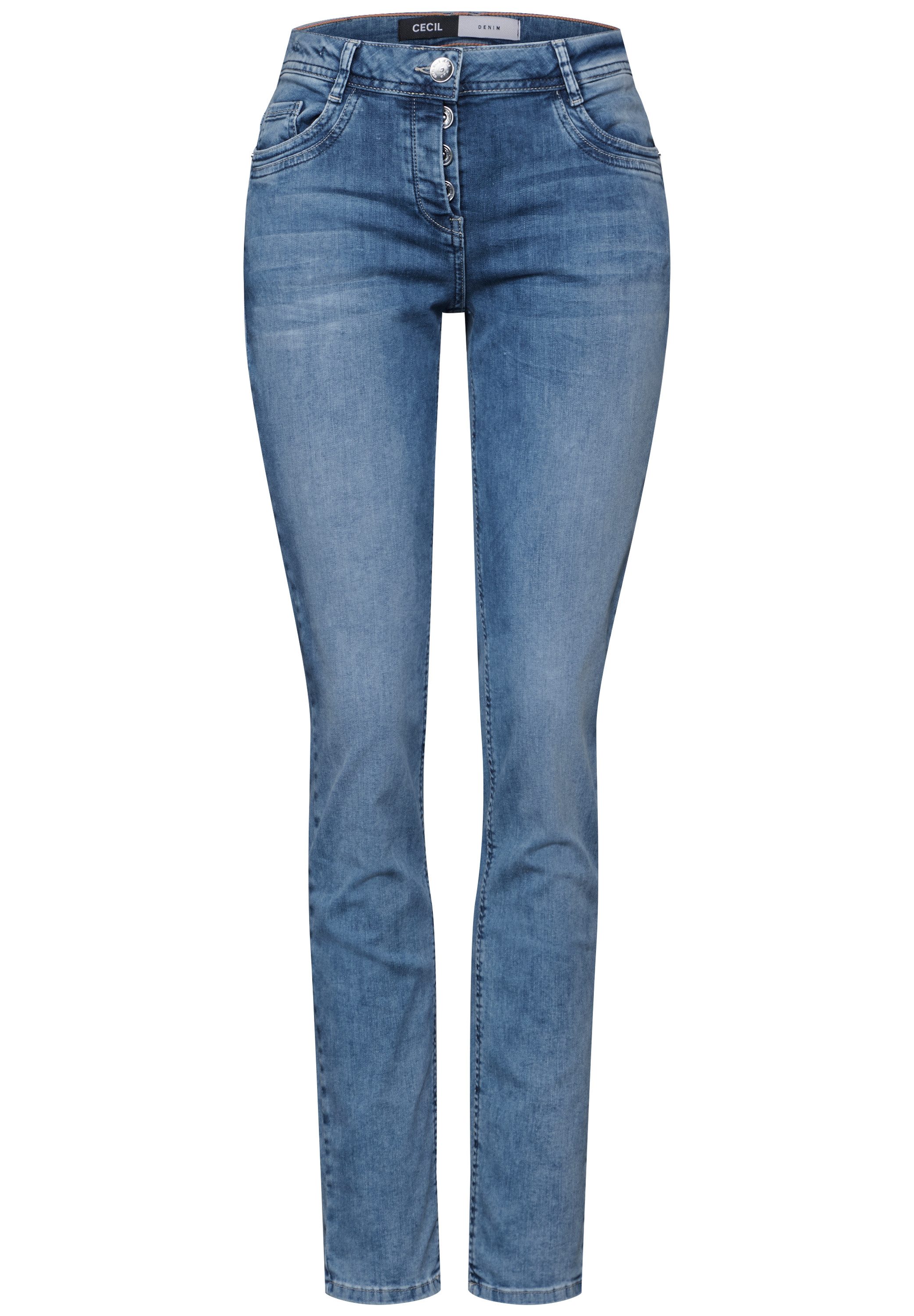 Cecil Regular fit jeans Stijl Scarlett in five-pocketsstijl