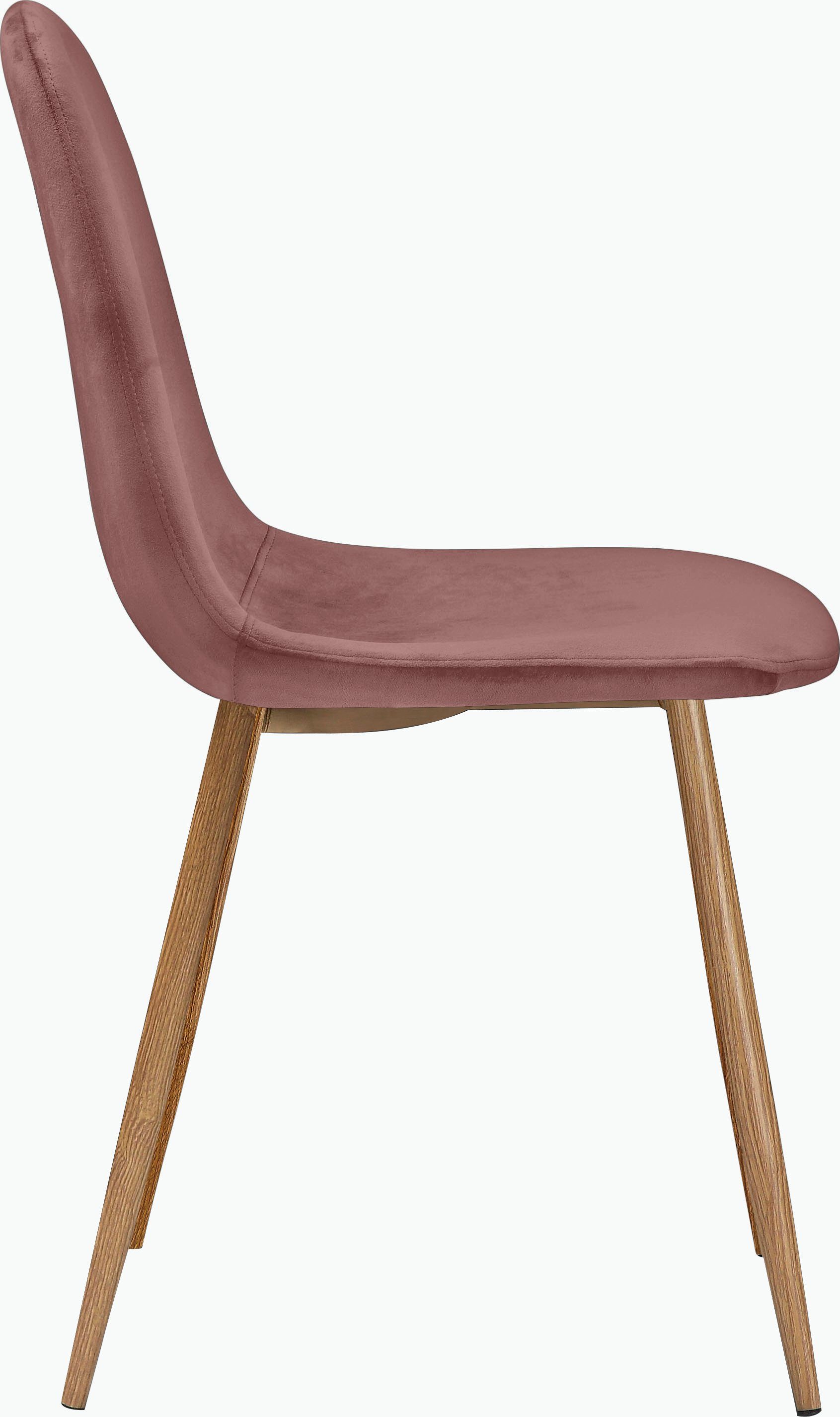 Leonique Eethoek Eadwine, TOPSELLER! Zitgroep eettafel plus 4 eetkamerstoelen (set, 5-delig)