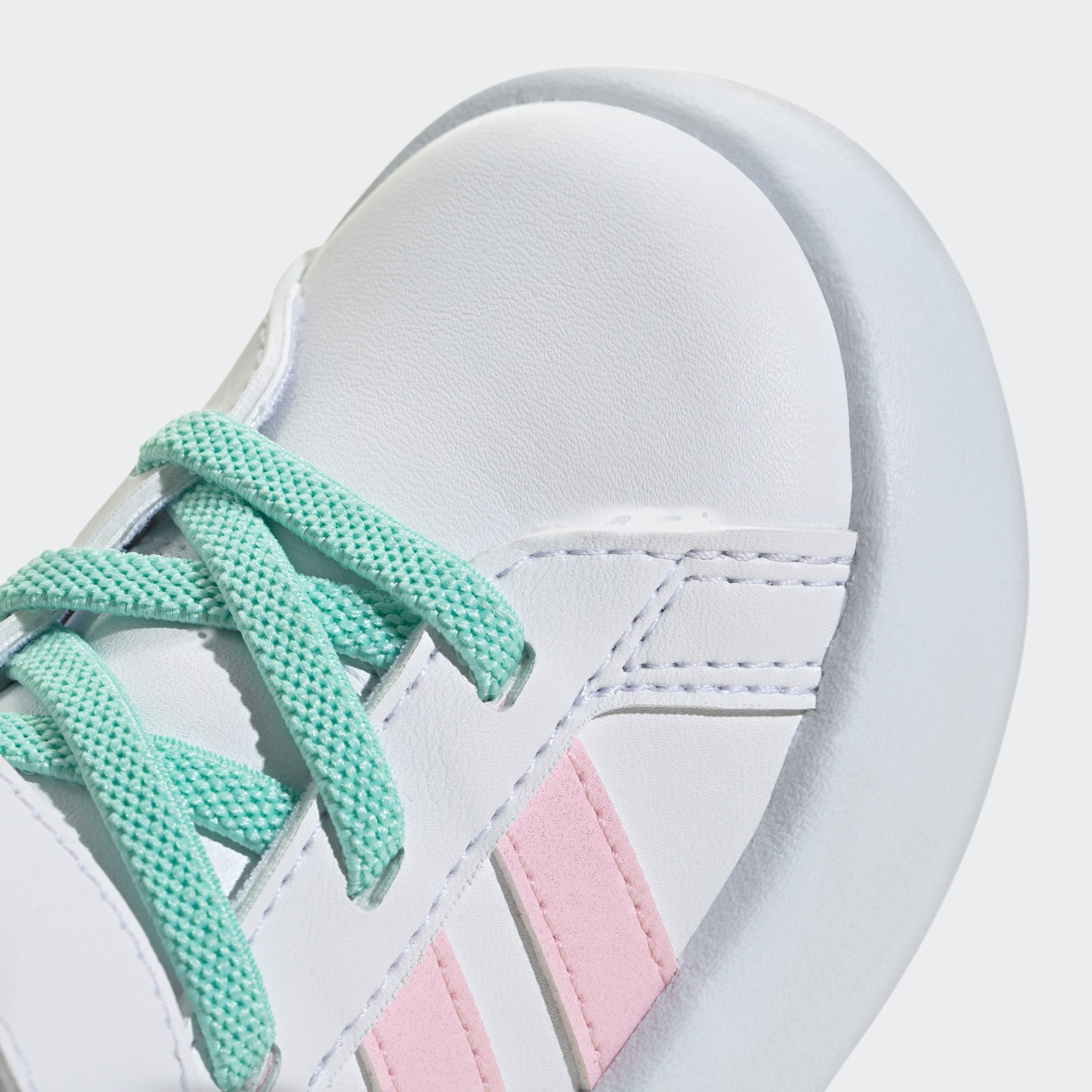 adidas Sportswear Sneakers GRAND COURT MID KIDS Design geïnspireerd op de adidas Superstar, voor kinderen