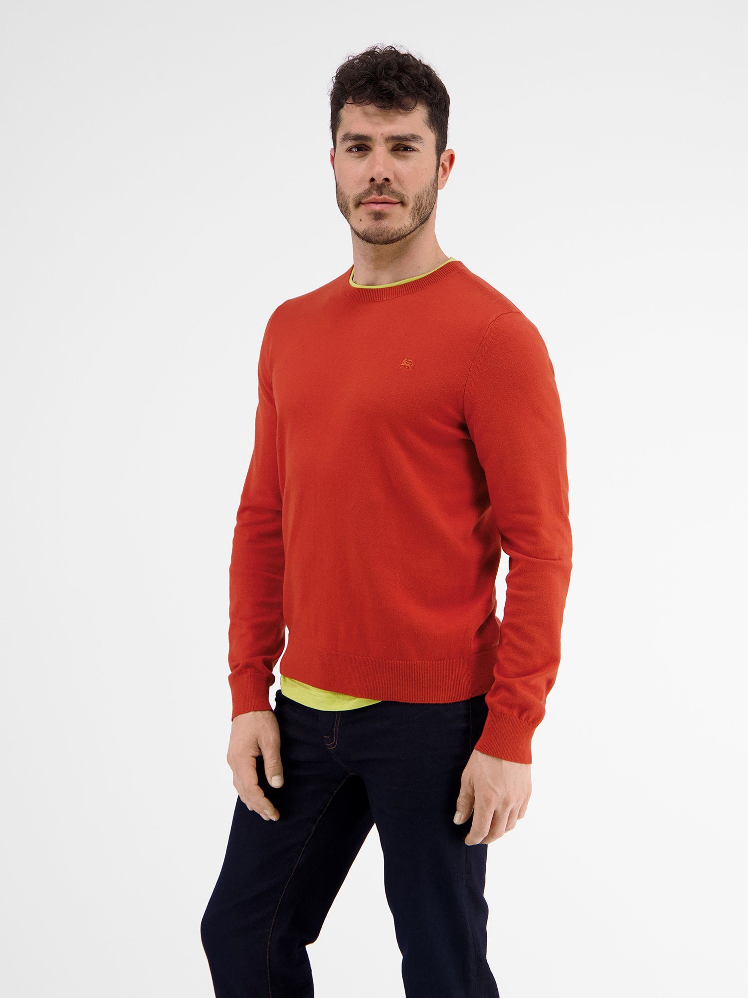 Lerros Gebreide trui LERROS casual vlakgebreide pullover
