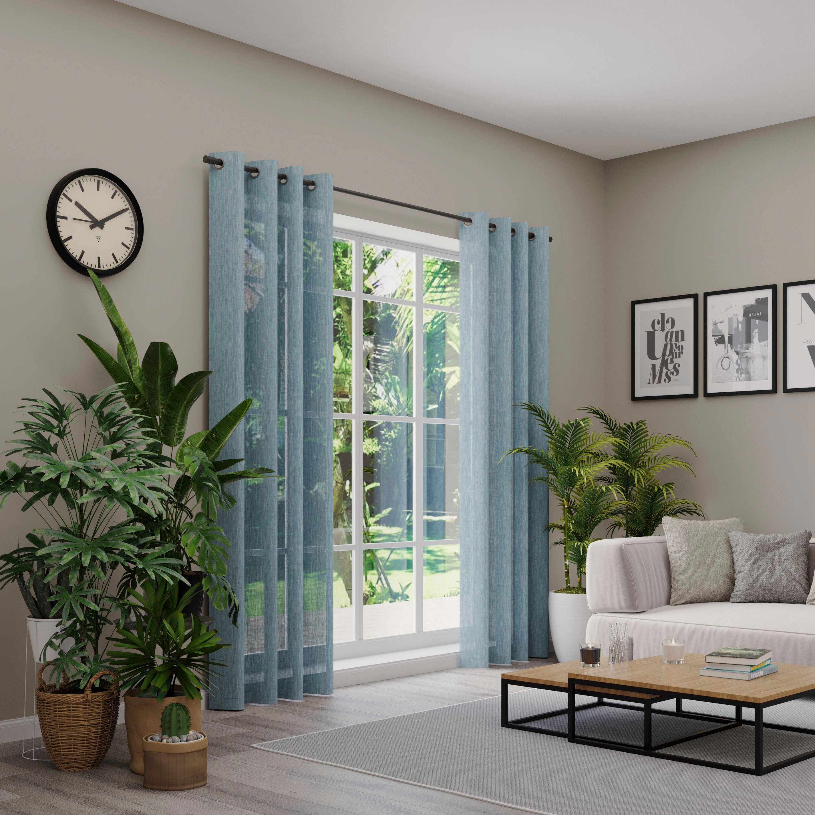 Neutex for you! Gordijn Libre-ECO Duurzaam, breedte 142 cm, op maat (1 stuk)