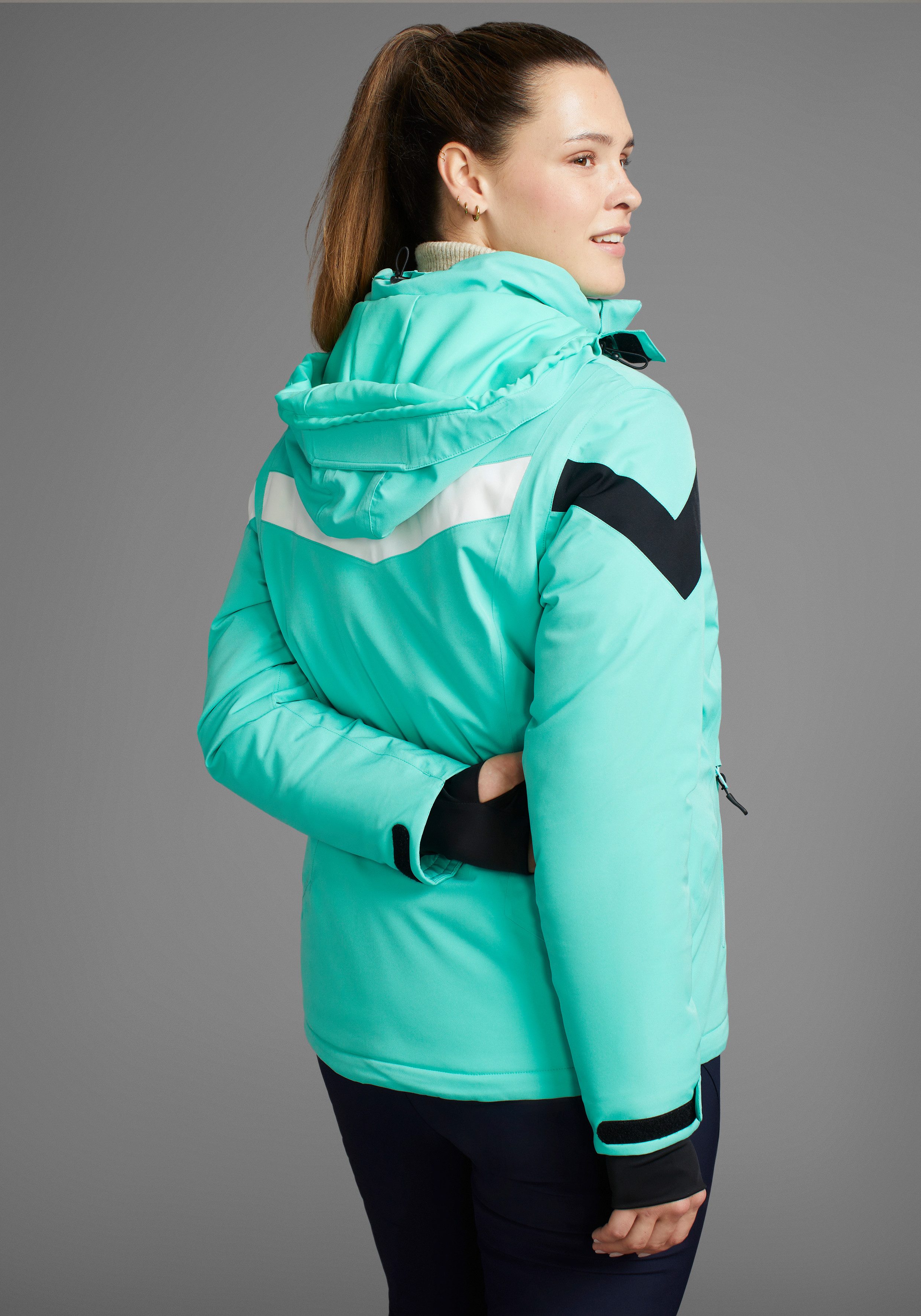 Maier Sports Ski-jack Ski's jas gewatteerd dames Water- & winddicht & ademend in grote maten