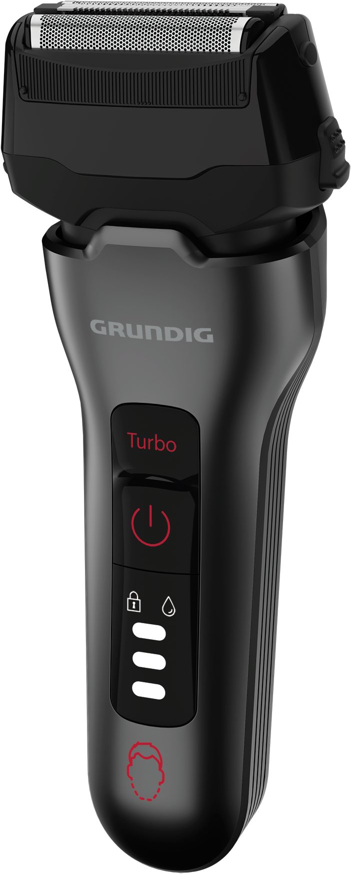 Grundig Elektrisch scheerapparaat Heren scheerapparaat MS 8330 BeardCare sensor: Past de motorprestaties automatisch aan