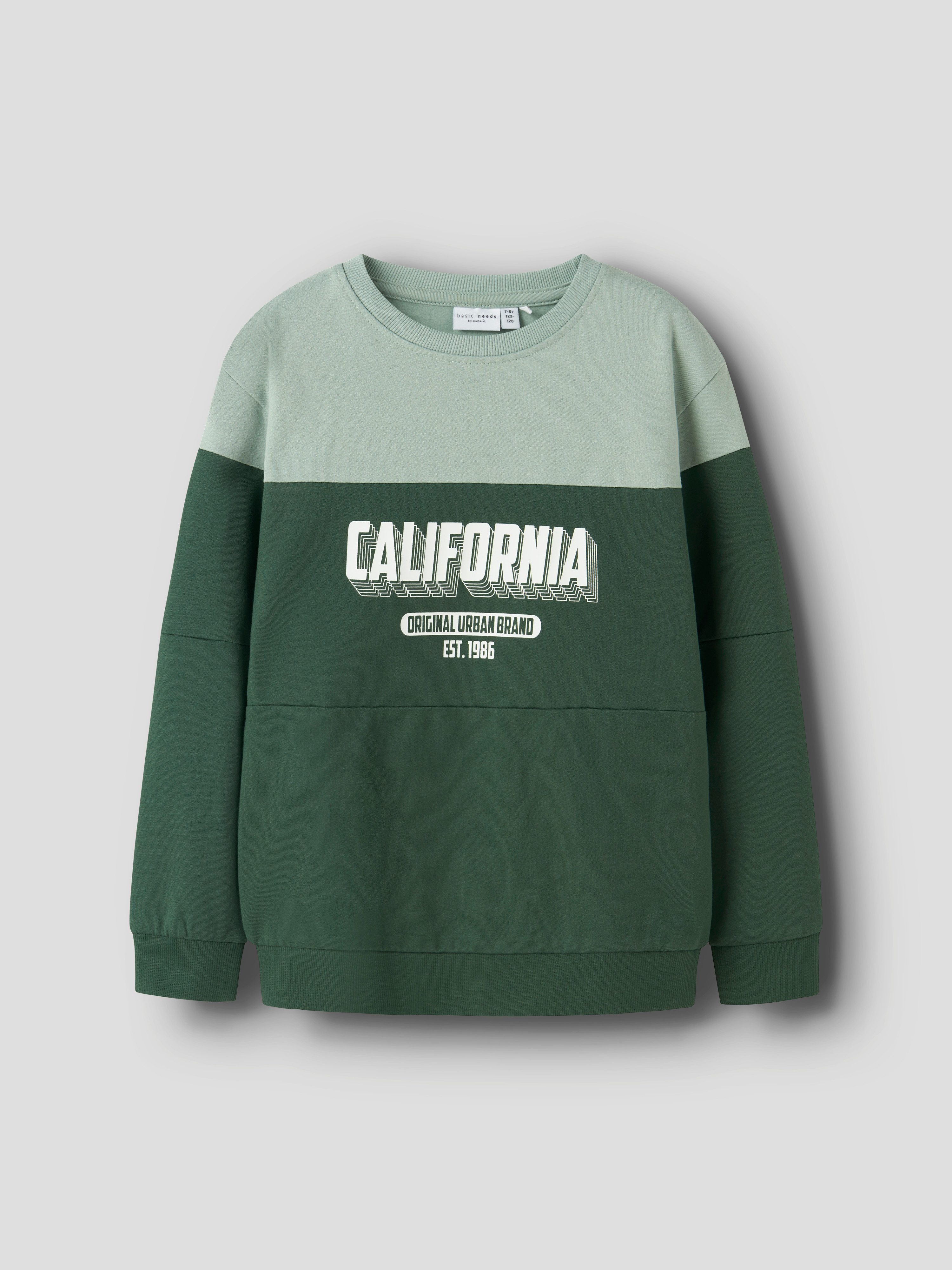 Name It Sweatshirt NKMVEMIL LS NREG SWEAT BRU