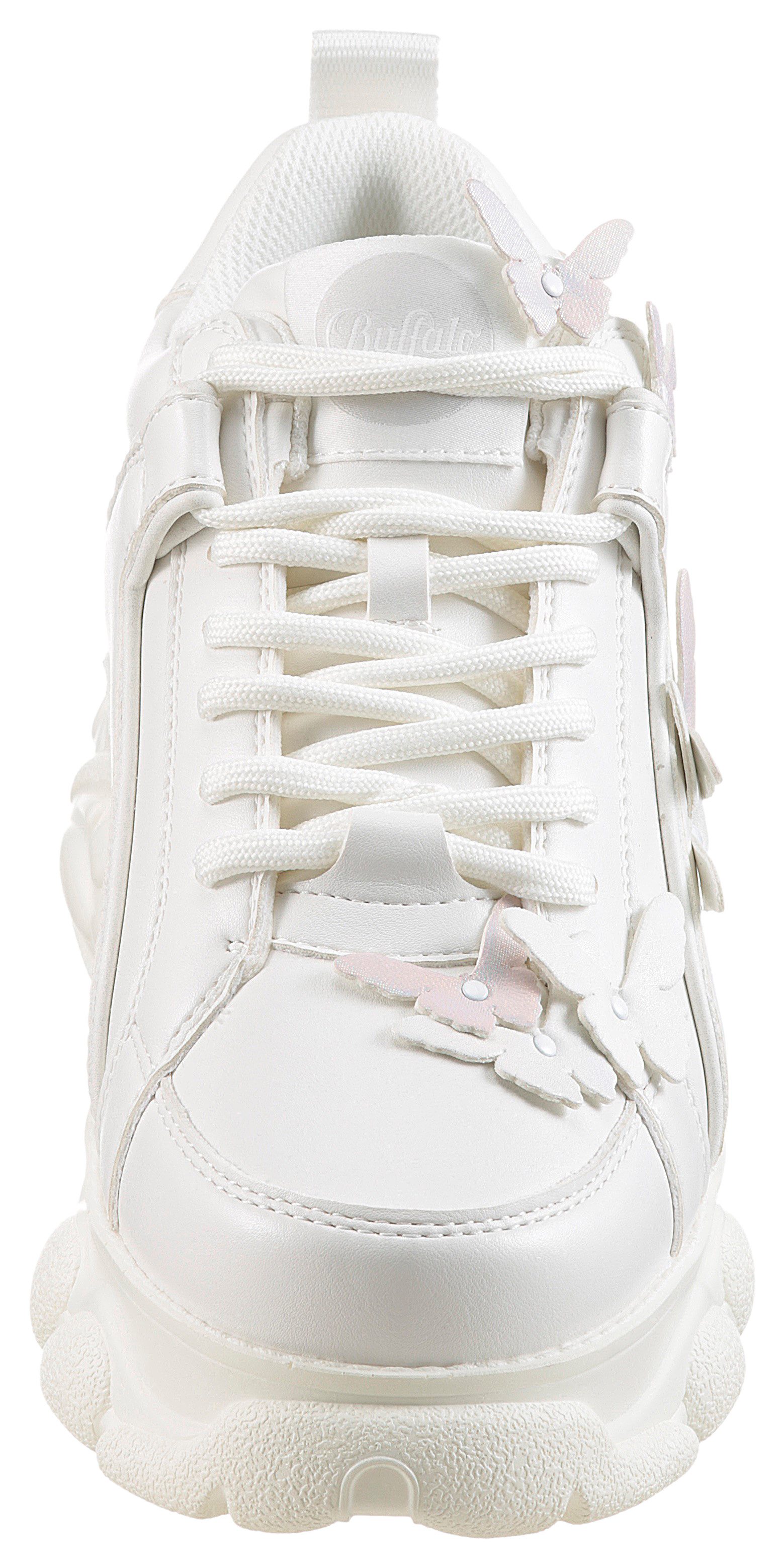 Buffalo Plateausneakers , chunky sneaker, veterschoen, lage schoen in cool ontwerp