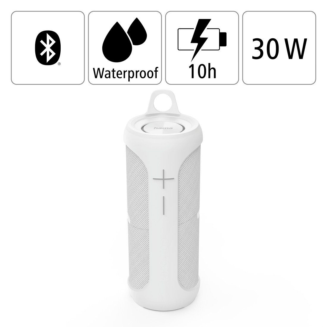 Hama Bluetooth luidspreker Bluetooth-luidspreker waterdicht (2-in-1 scheidbaar, 30W, klein, mobiel)